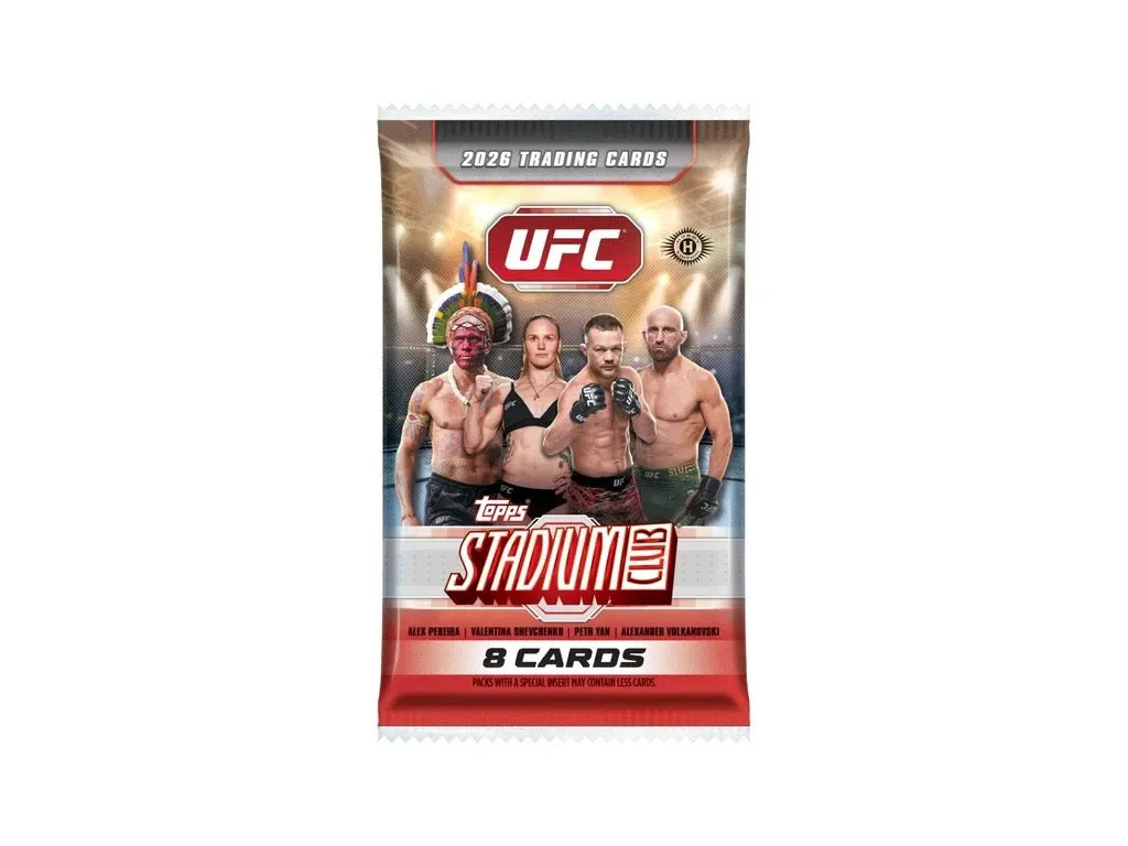 2026 Topps Stadium Club UFC Hobby Pack