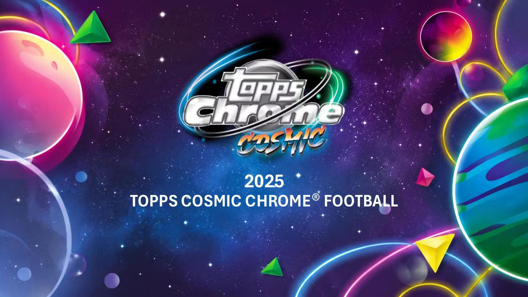 2025 Topps Cosmic Chrome Football Hobby Box