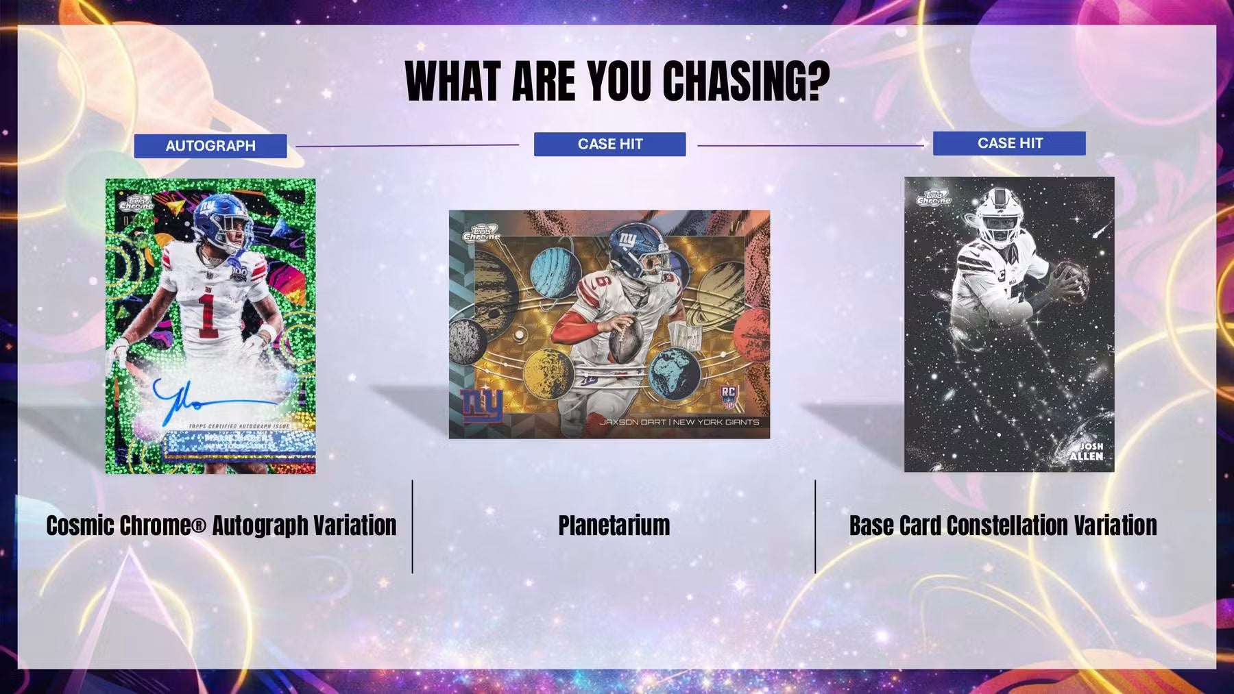2025 Topps Cosmic Chrome Football Hobby Box