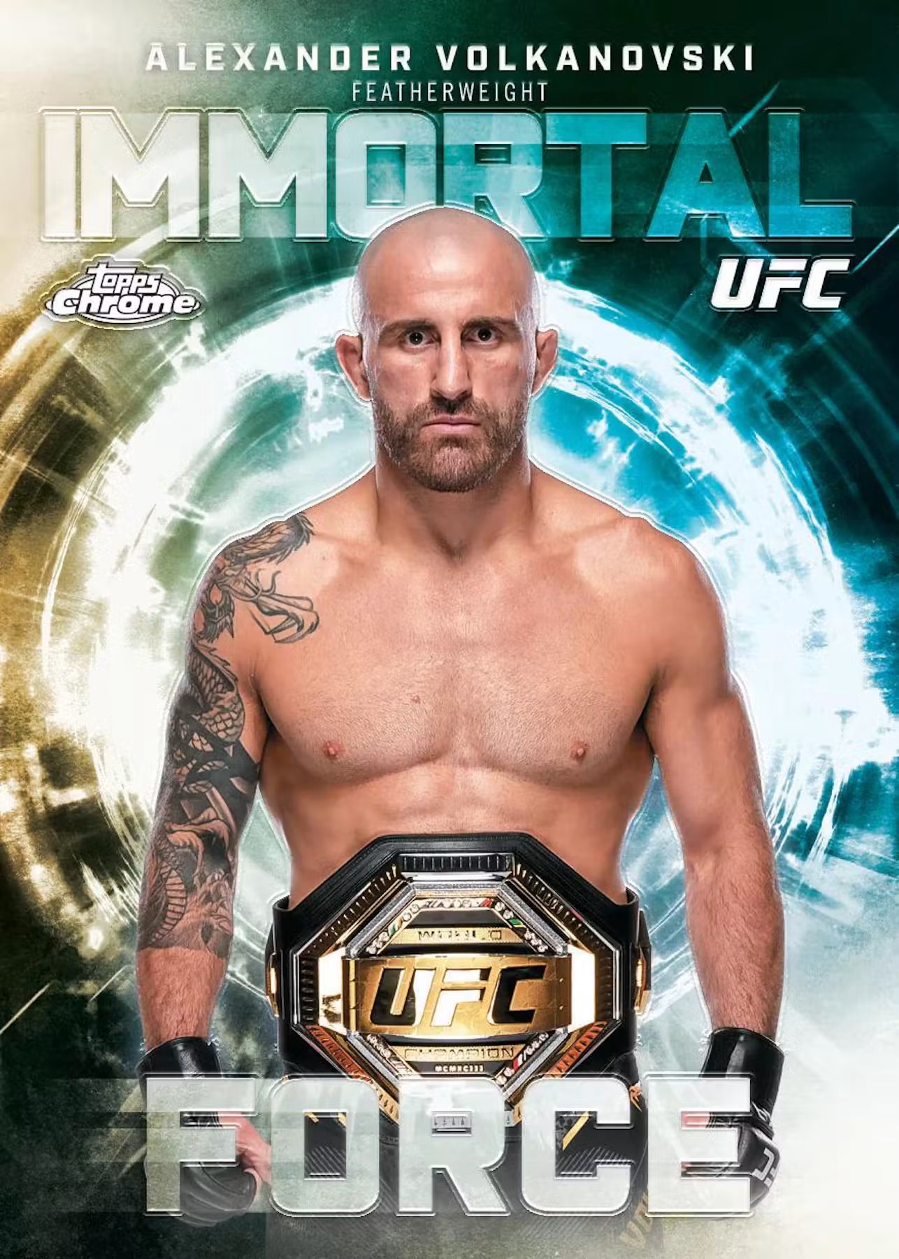 2026 Topps Chrome UFC Hobby Box