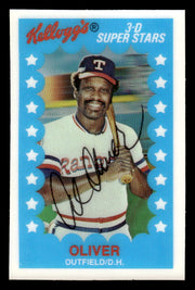 1982 Kellogg's 3-D Super Stars #61 Al Oliver