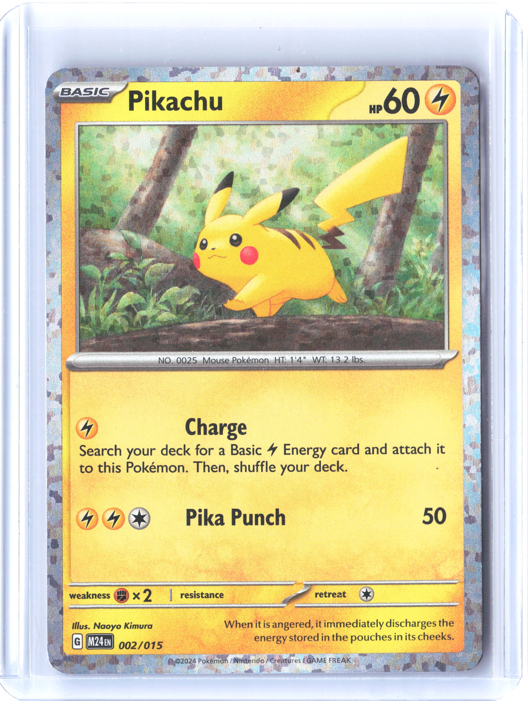 McDonald's Promos 2024 #002/015 Pikachu