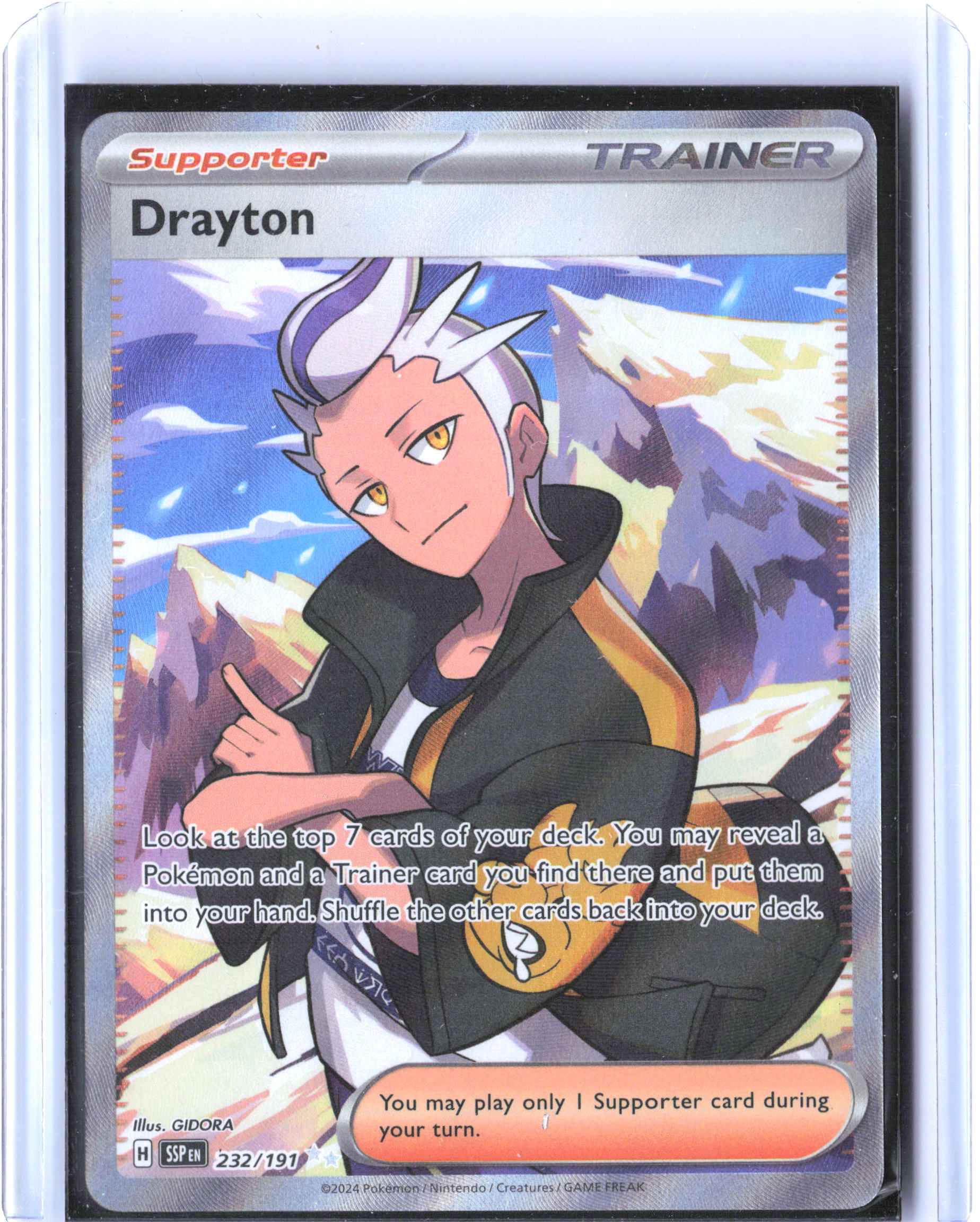 SV08: Surging Sparks #232/191 Drayton