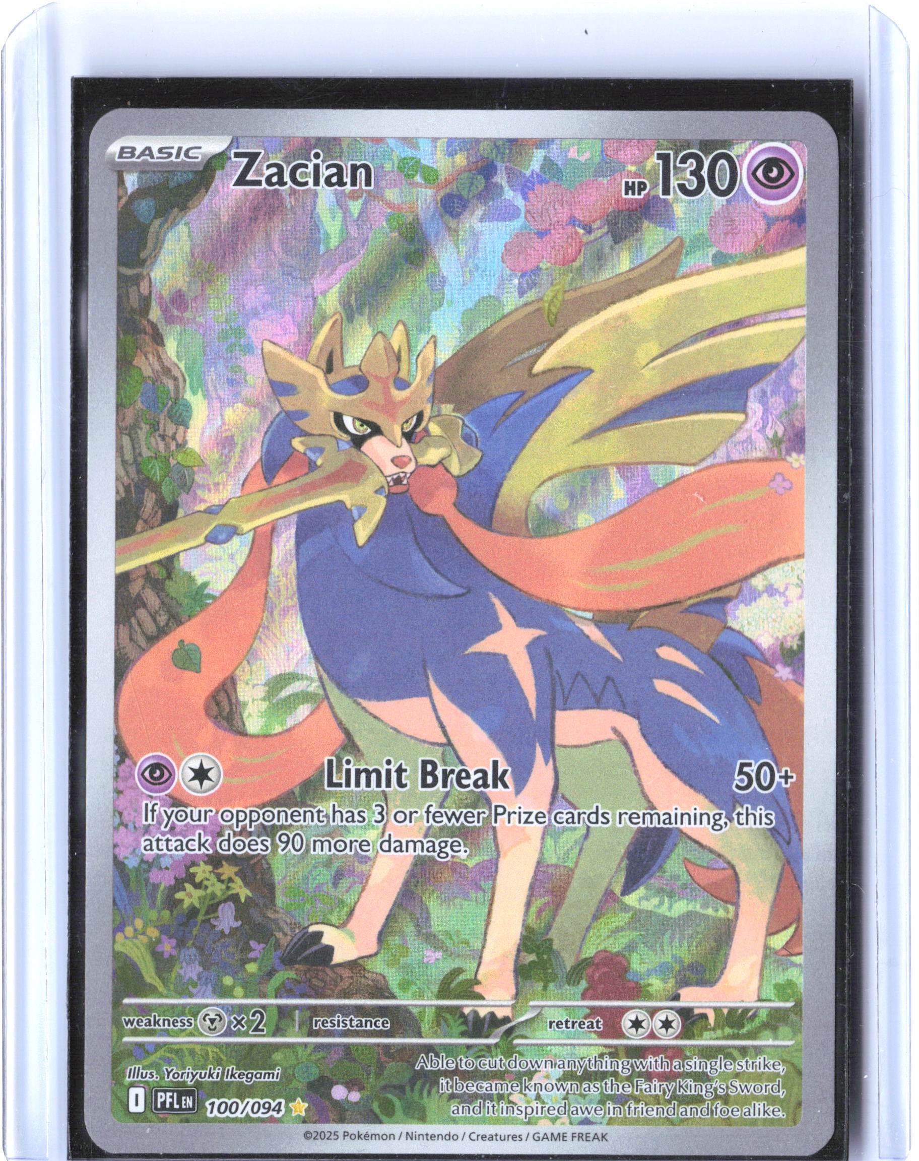 ME02: Phantasmal Flames #100/094 Zacian