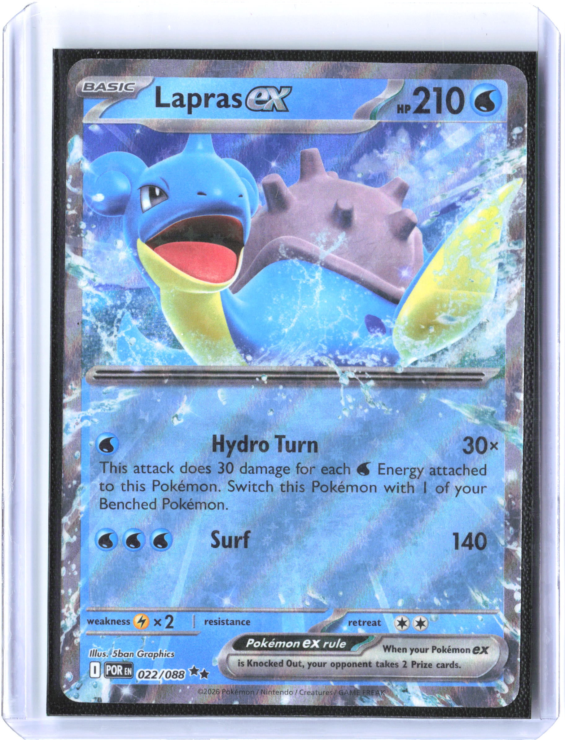 ME03: Perfect Order #022/088 Lapras ex