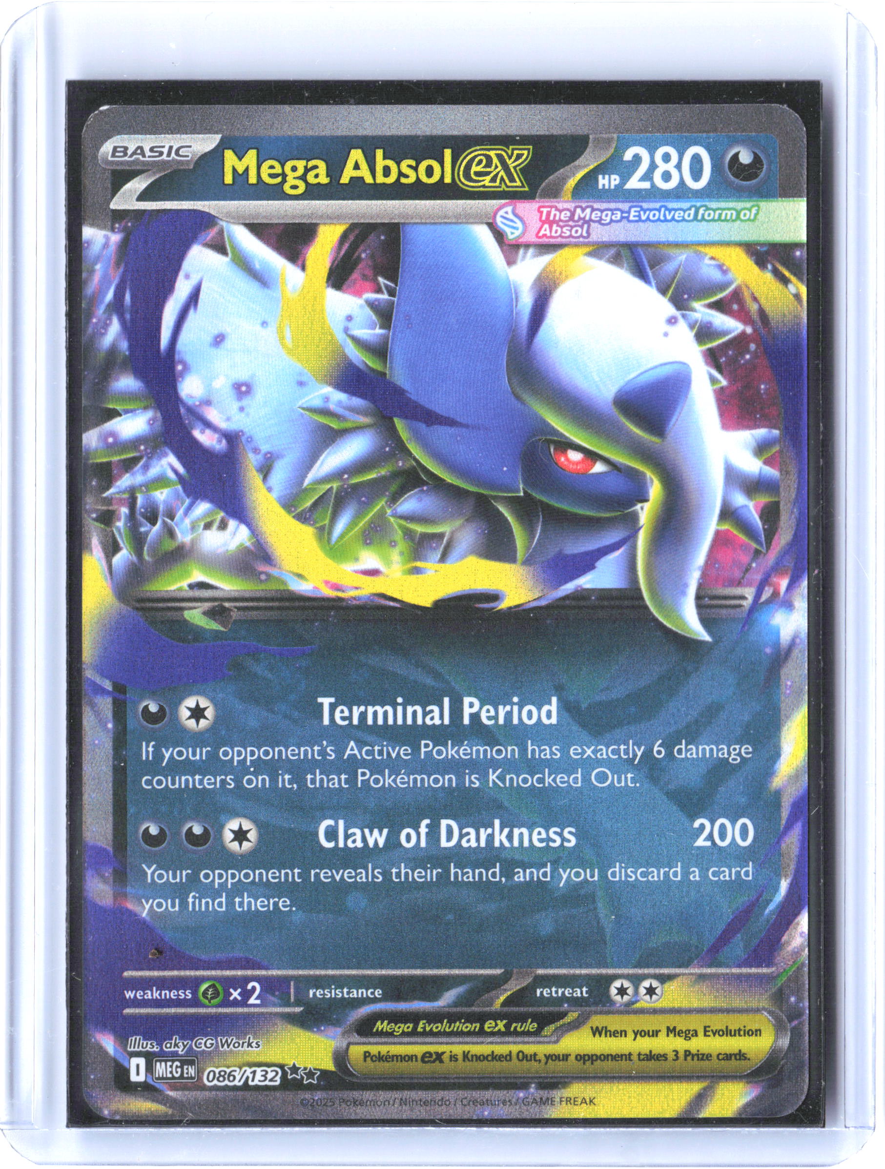 Prize Pack Series Cards #086/132 Mega Absol ex