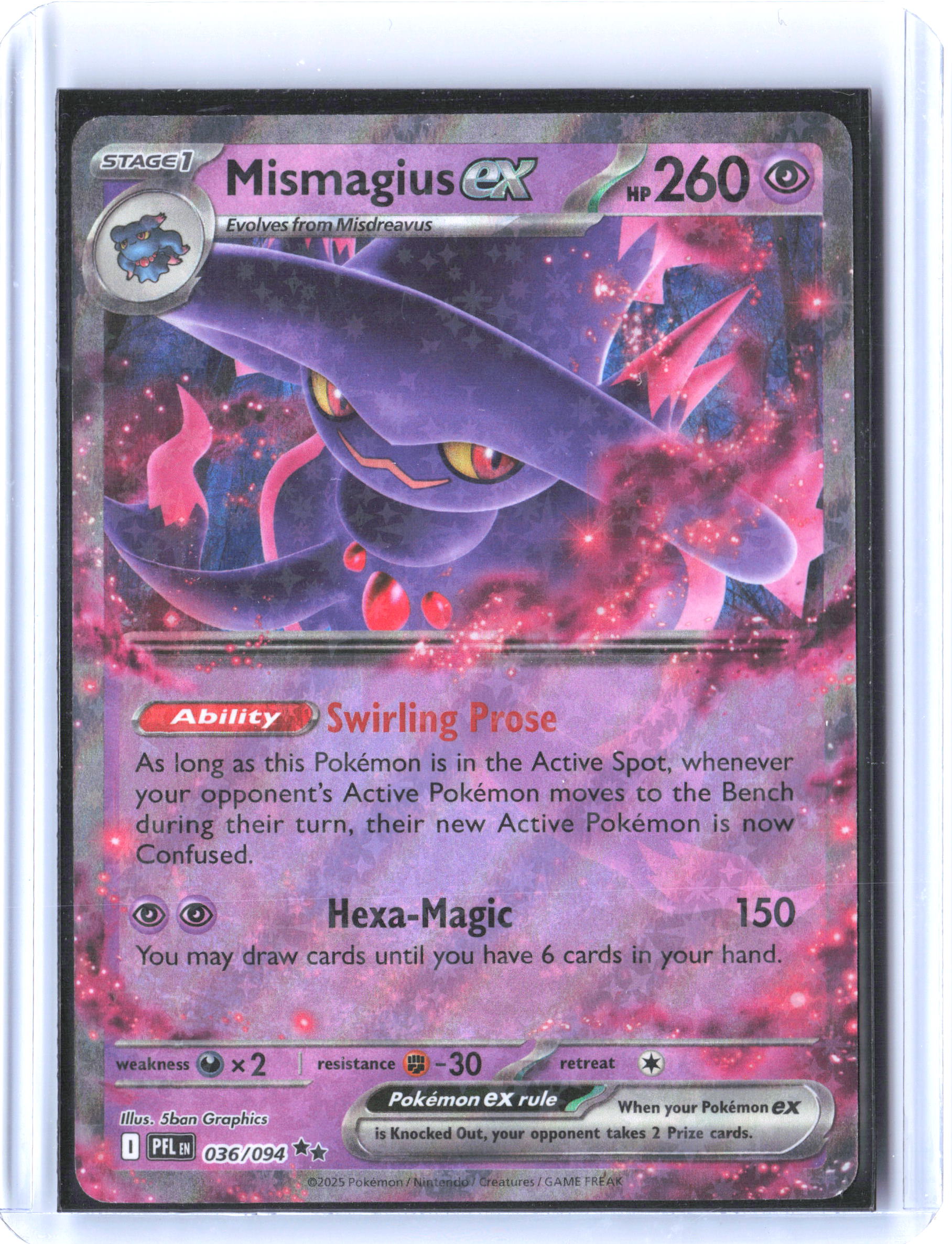 ME02: Phantasmal Flames #036/094 Mismagius ex