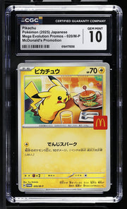 2025 Mega Evolution Promos #020/M-P Pikachu CGC 10