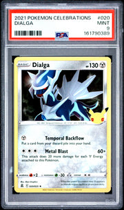 2021 Pokemon Celebrations #020 Dialga PSA 9