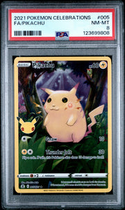 2021 Pokemon Celebrations #005 Fa/Pikachu PSA 8
