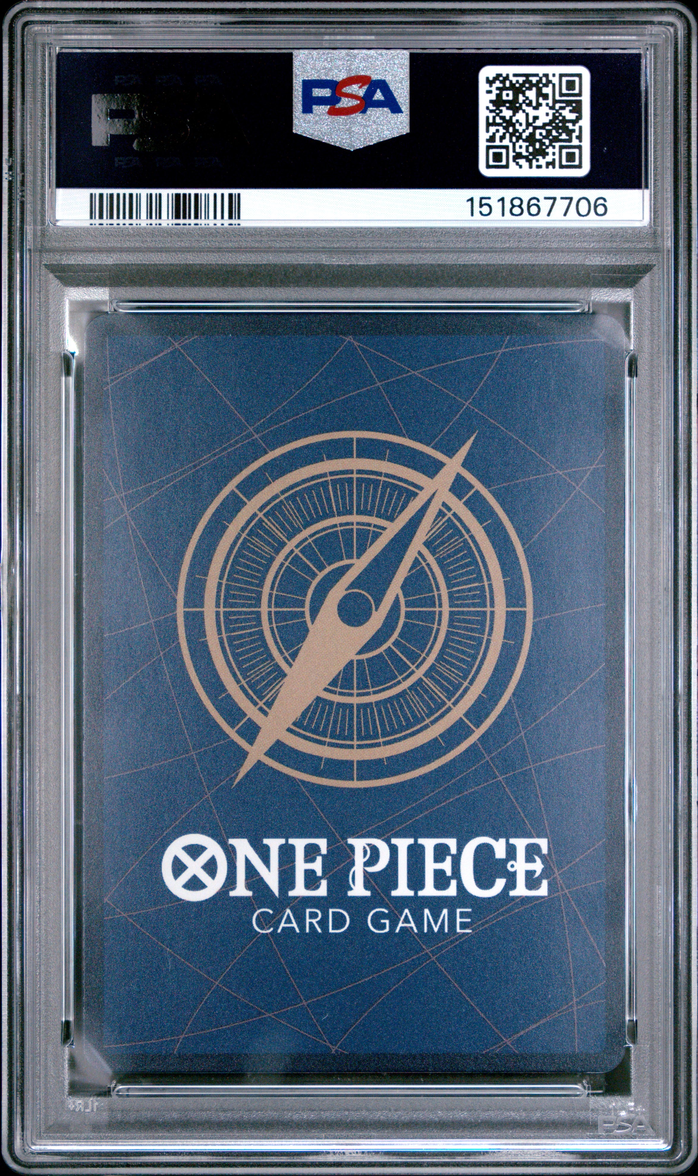 2025 One Piece Promos #109 Monkey D. Luffy Illustration Box Vol.3 PSA 10