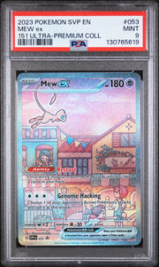 2023 Pokemon Svp En-Sv Black Star Promo #053 Mew Ex 151 Ultra-Premium Coll PSA 9