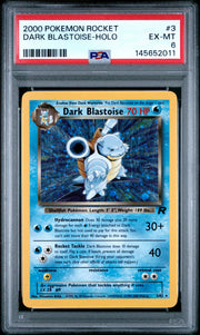 2000 Pokemon Rocket #3 Dark Blastoise-Holo PSA 6