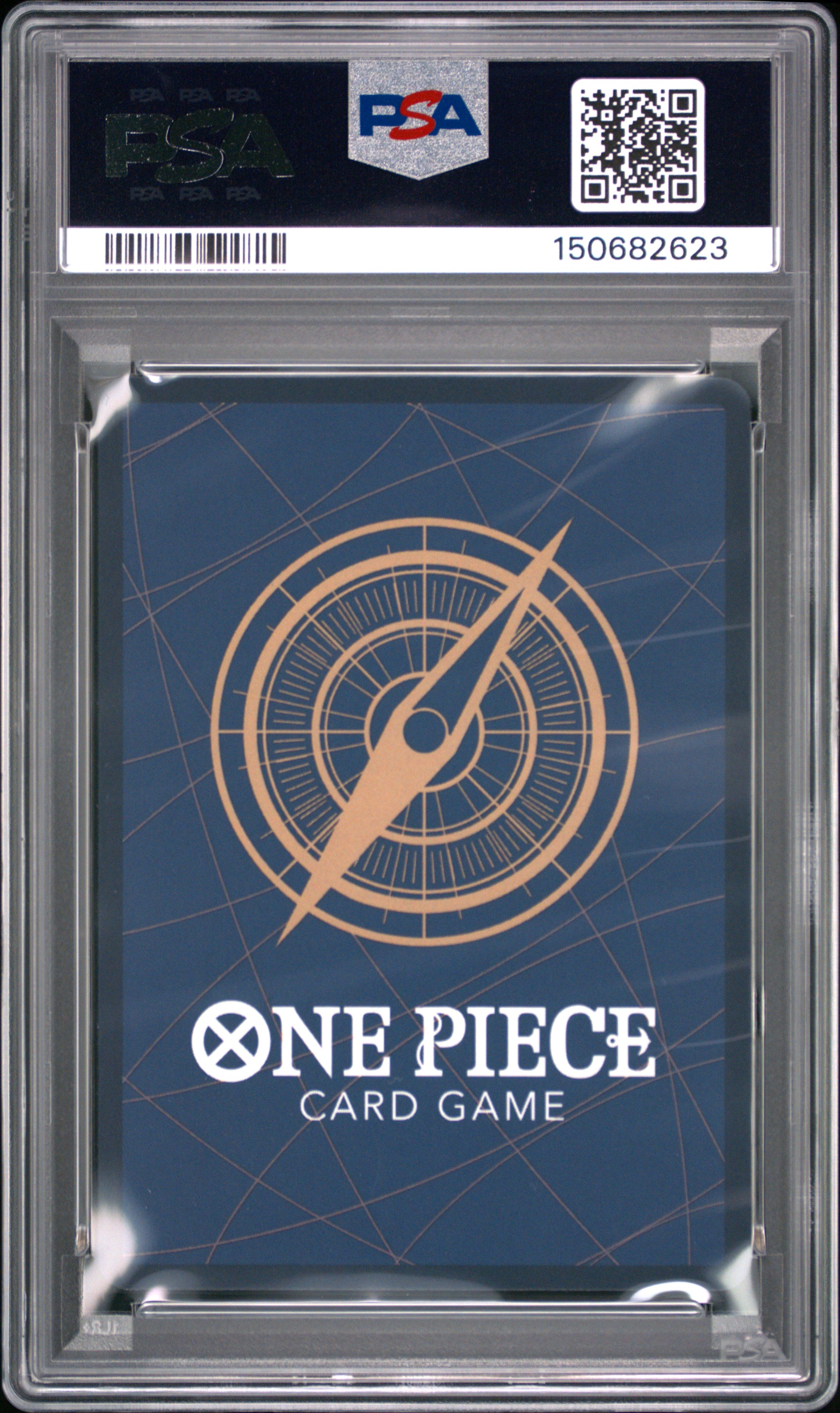 2024 One Piece Promos #043 Monkey D. Luffy 2nd Ann Tournament-Prtcptn PSA 10