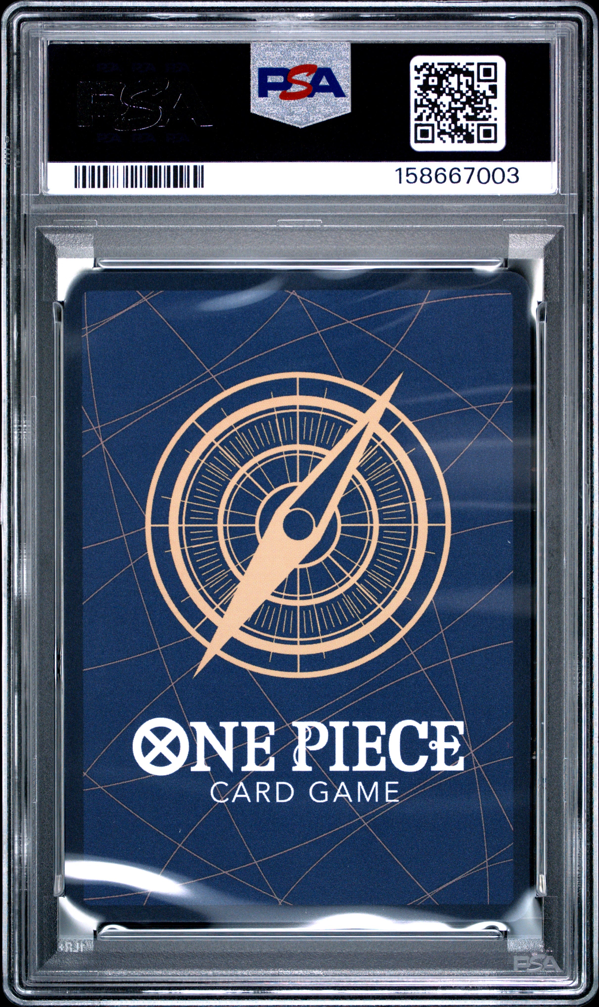 2024 One Piece Japanese Op07-500 #119 Portgas D. Ace Alternate Art PSA 10