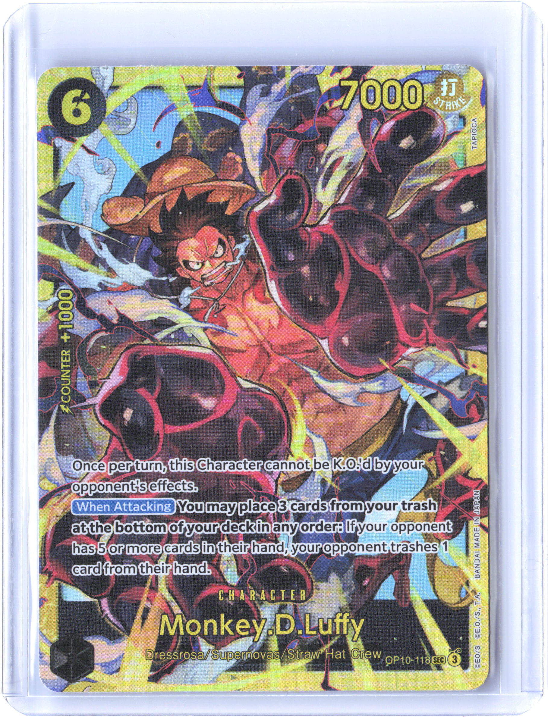 Royal Blood #OP10-118 Monkey.D.Luffy (118)