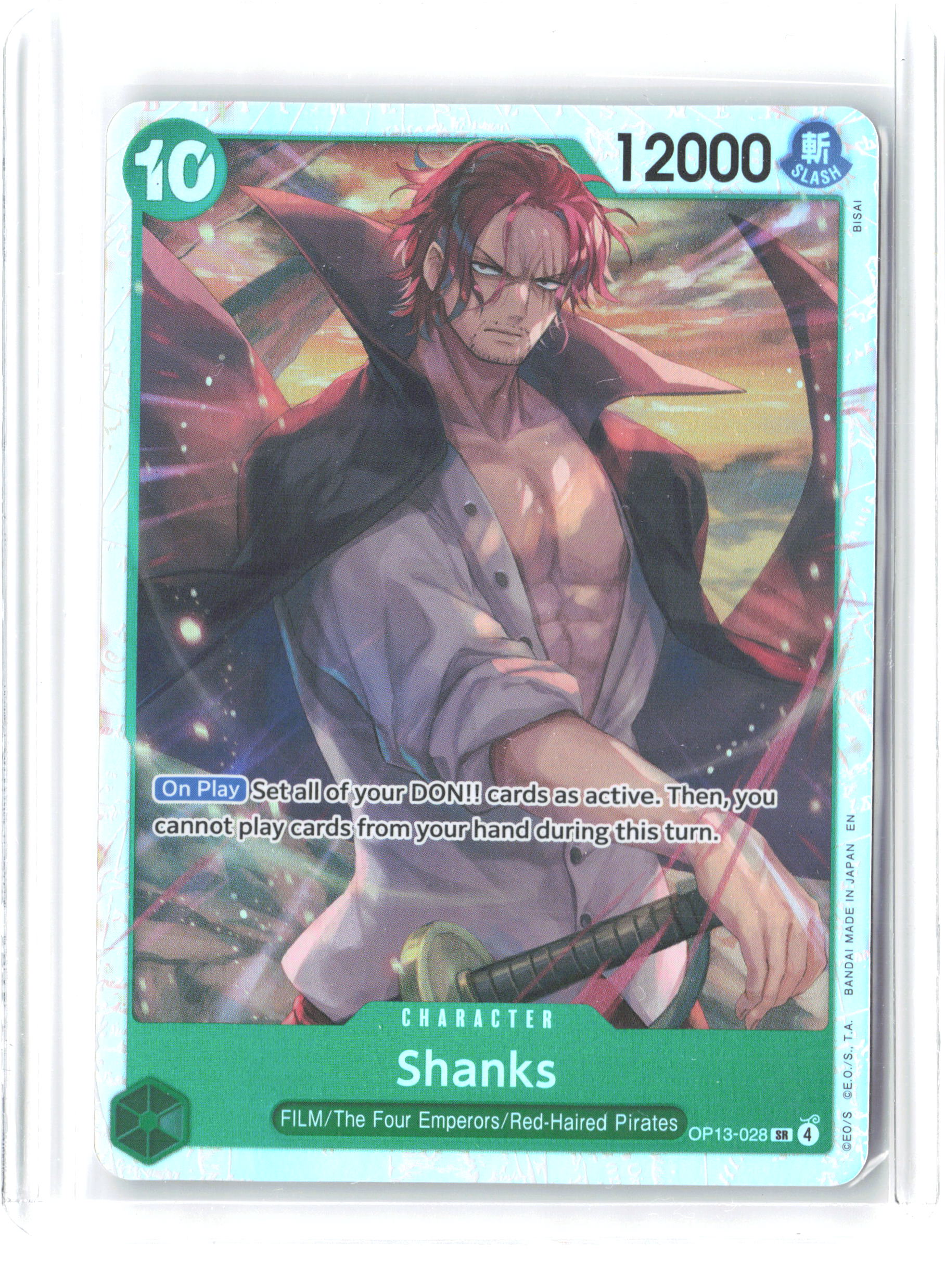 Carrying On His Will #OP13-028 Shanks (028)