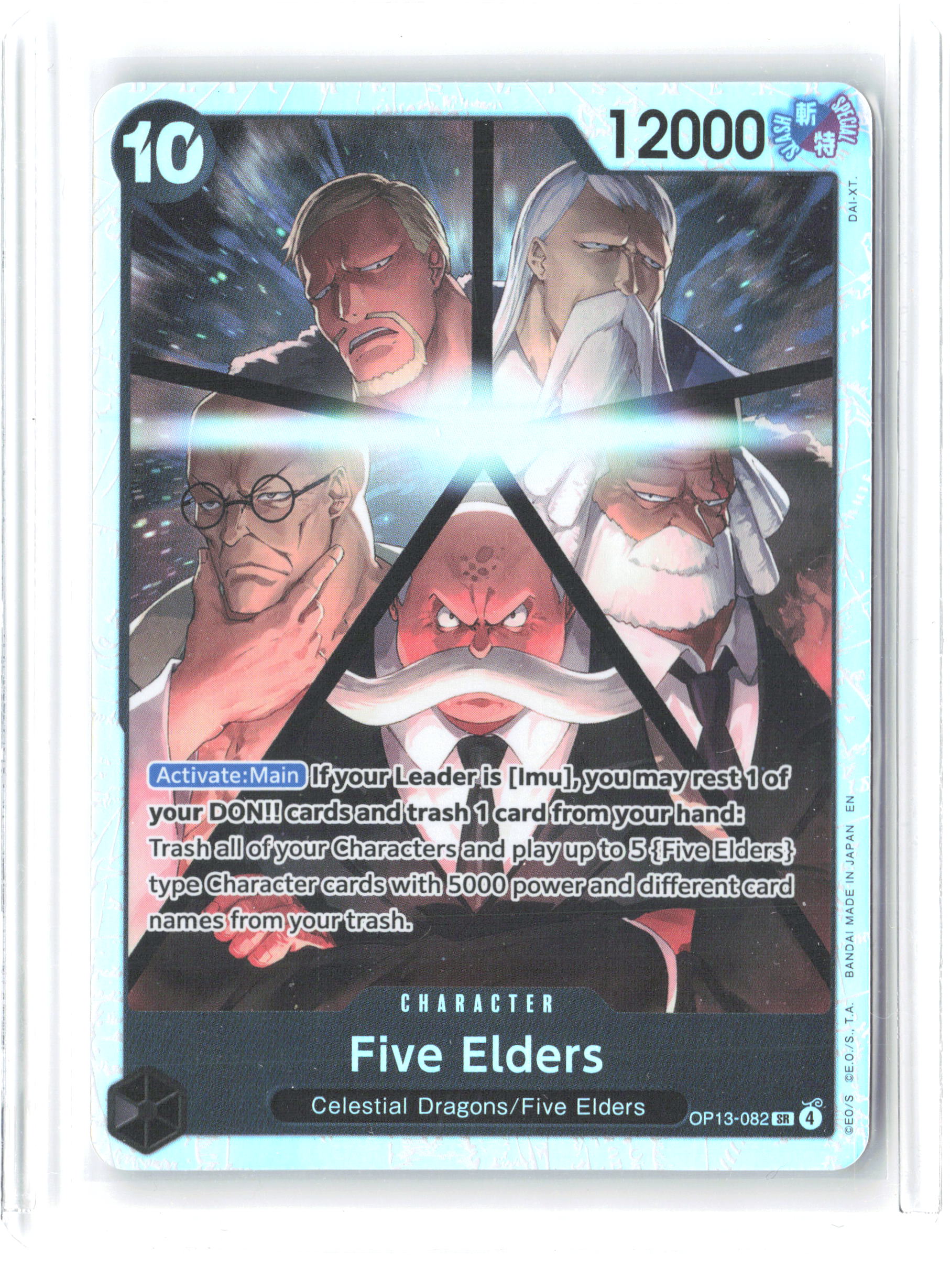 Carrying On His Will #OP13-082 Five Elders