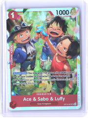Carrying On His Will #OP13-007 Ace & Sabo & Luffy