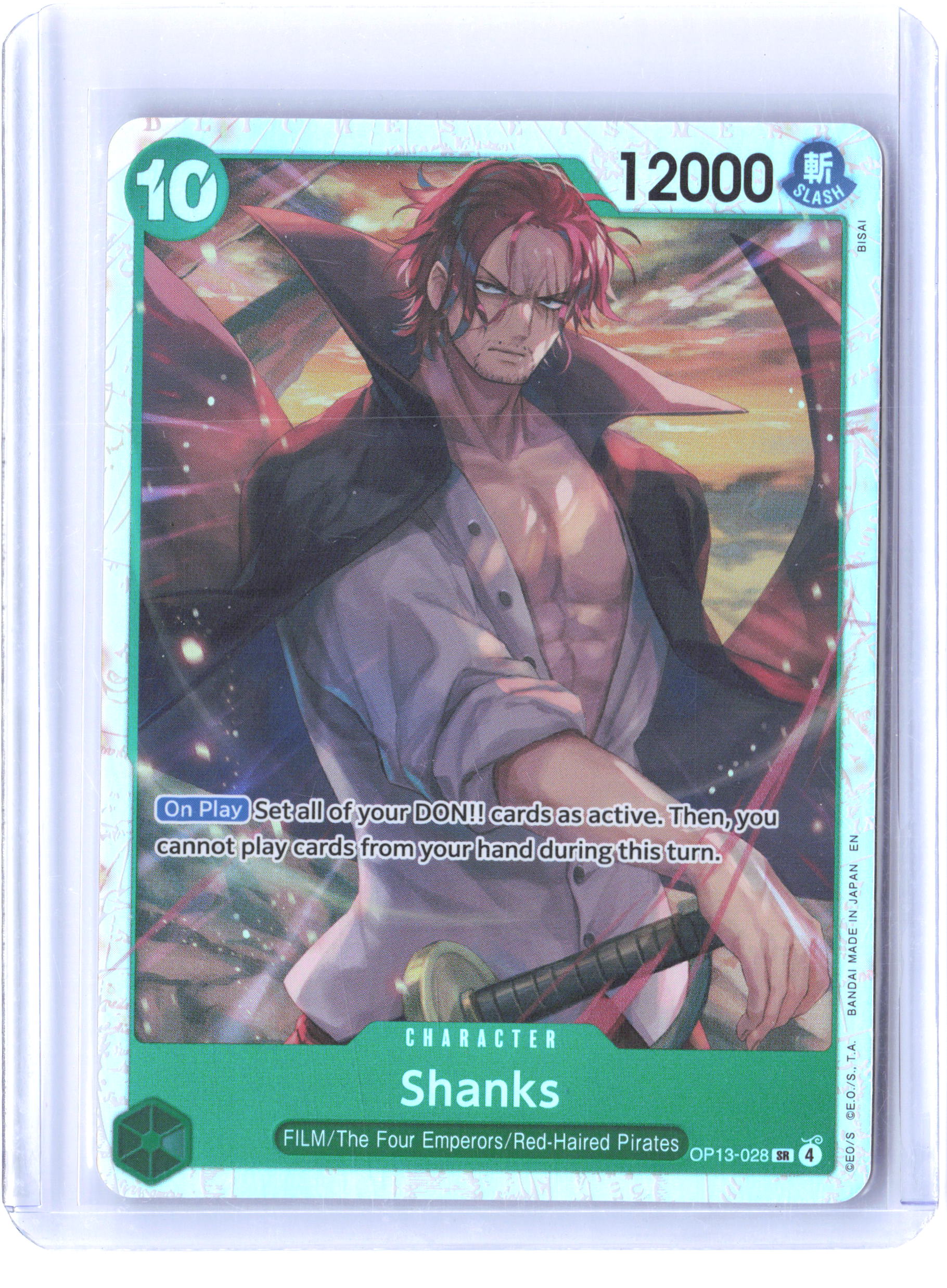 Carrying On His Will #OP13-028 Shanks (028)