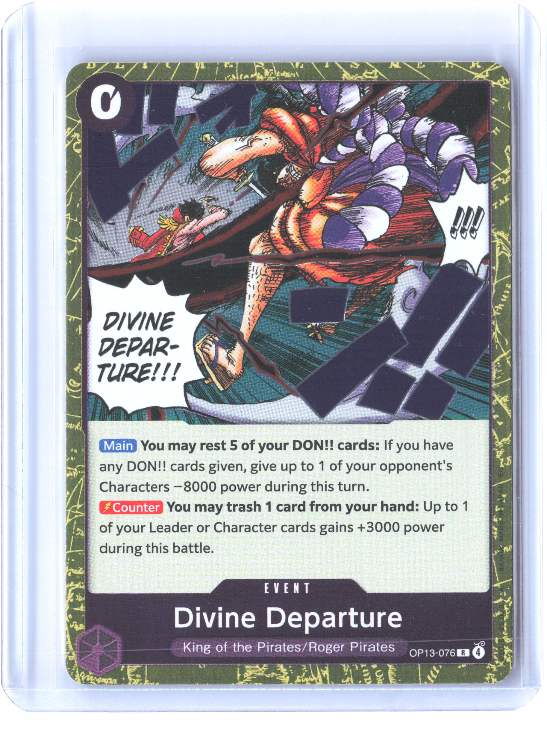 Carrying On His Will #OP13-076 Divine Departure