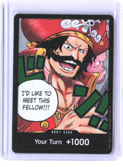 Carrying On His Will DON!! Card (Gol.D.Roger)
