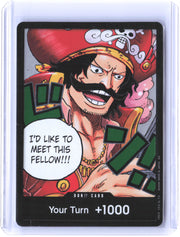 Carrying On His Will DON!! Card (Gol.D.Roger)