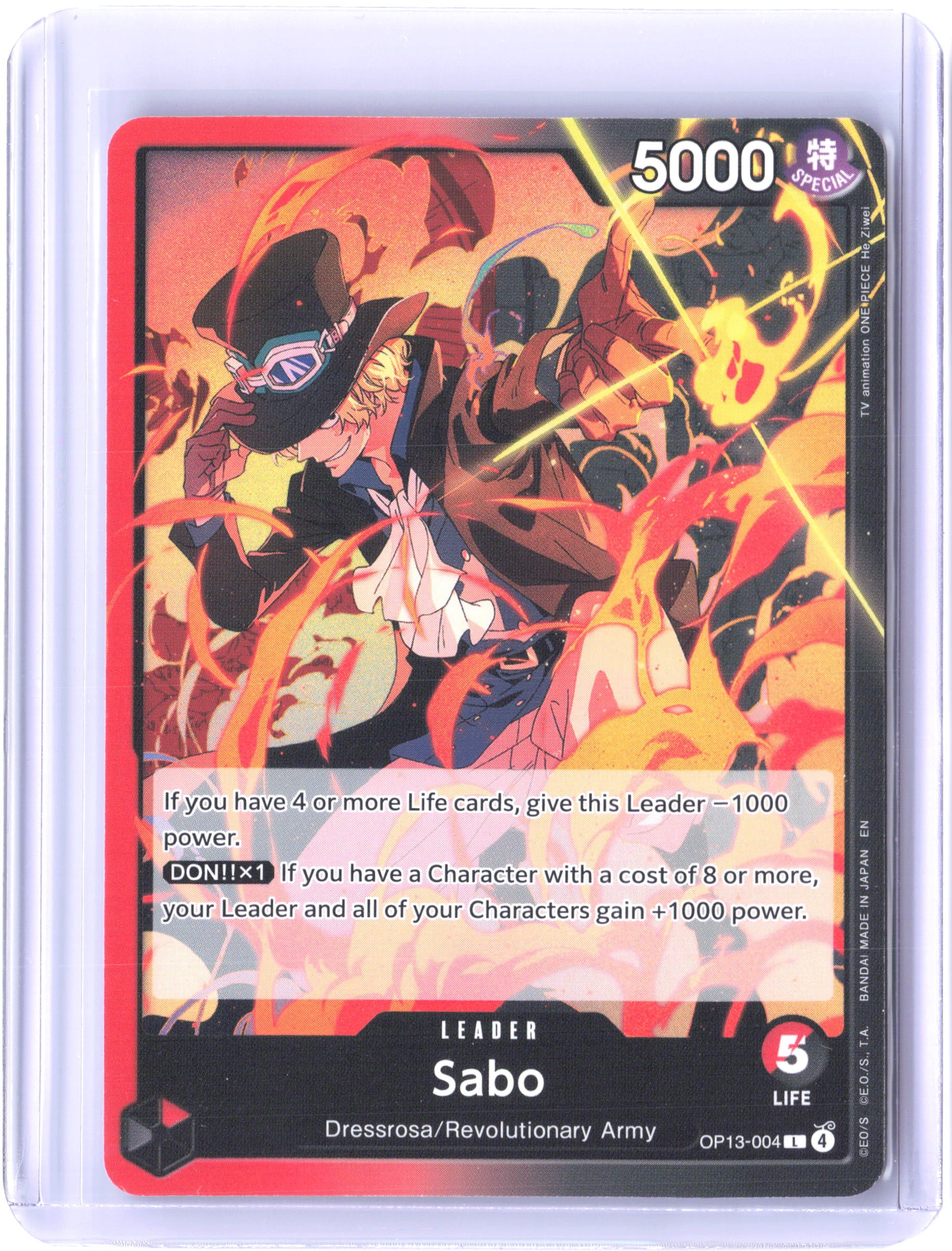 Carrying On His Will #OP13-004 Sabo (004)