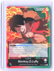 Carrying On His Will #OP13-001 Monkey.D.Luffy (001)