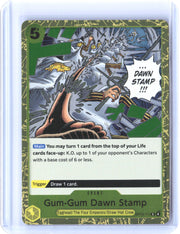 Carrying On His Will #OP13-117 Gum-Gum Dawn Stamp