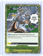 Carrying On His Will #OP13-117 Gum-Gum Dawn Stamp