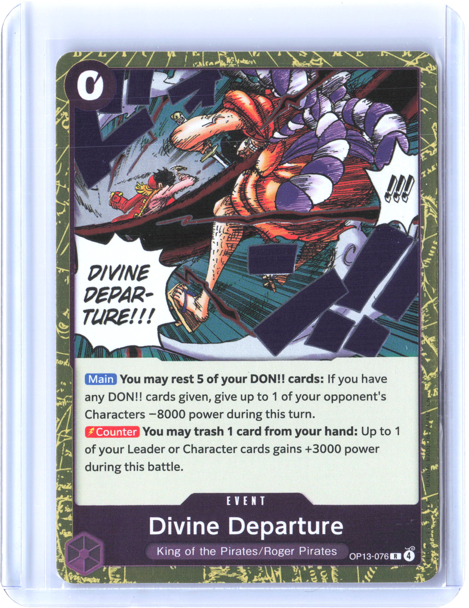 Carrying On His Will #OP13-076 Divine Departure