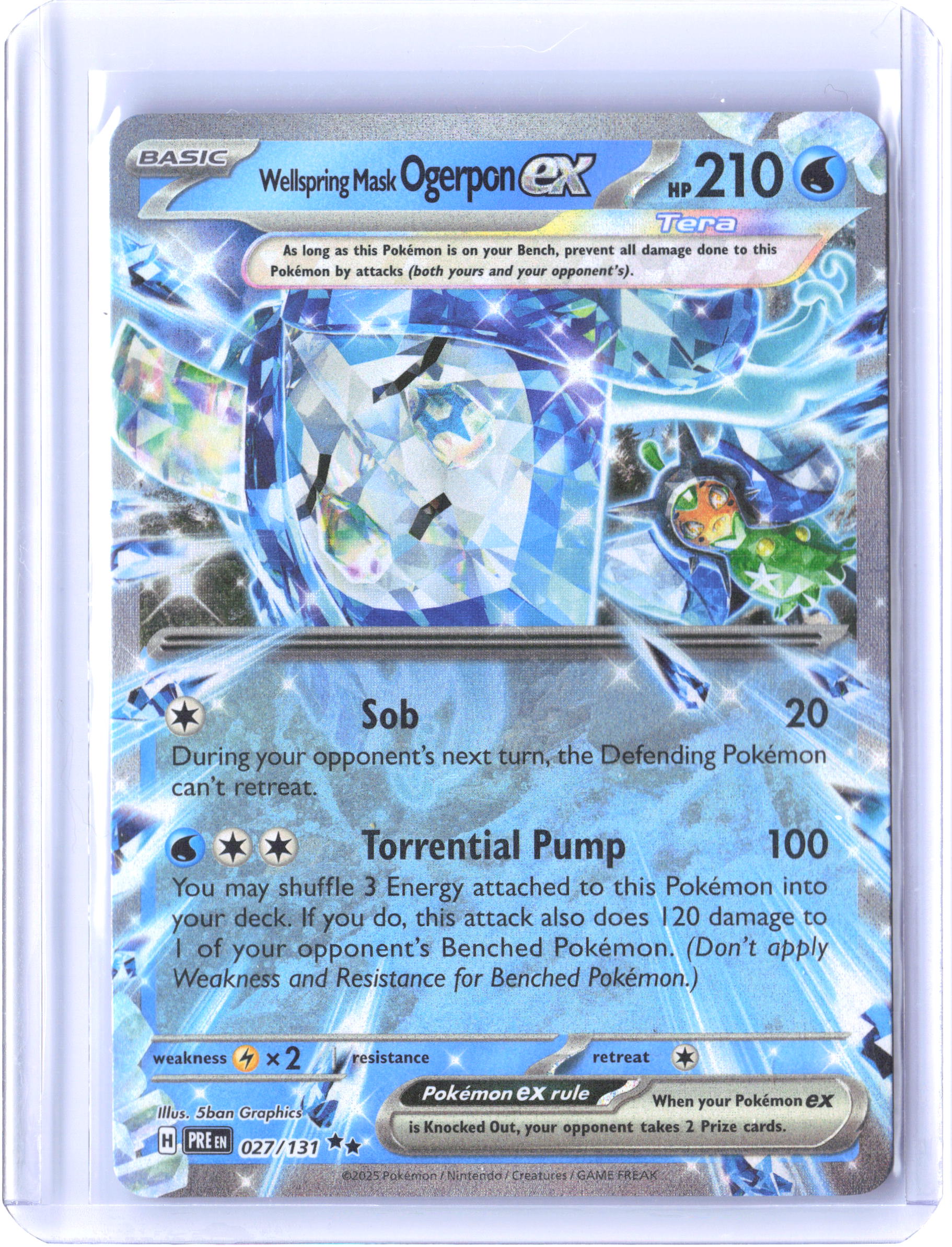 Miscellaneous Cards & Products #064/167 Wellspring Mask Ogerpon ex