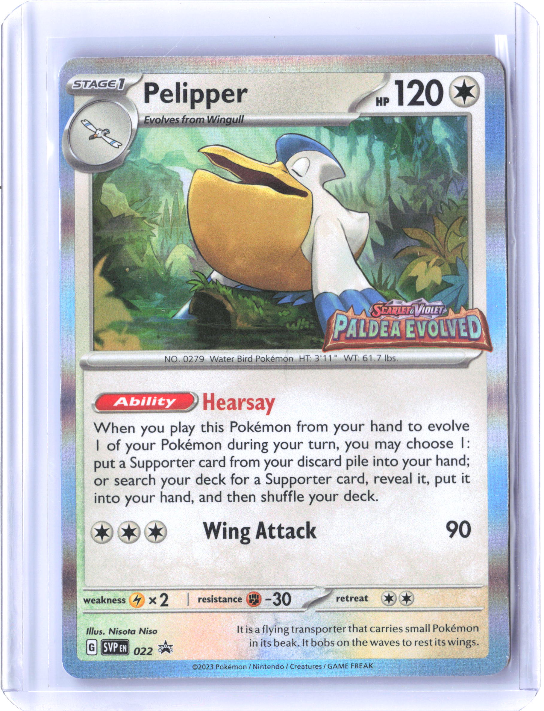 SV: Scarlet & Violet Promo Cards #022 Pelipper