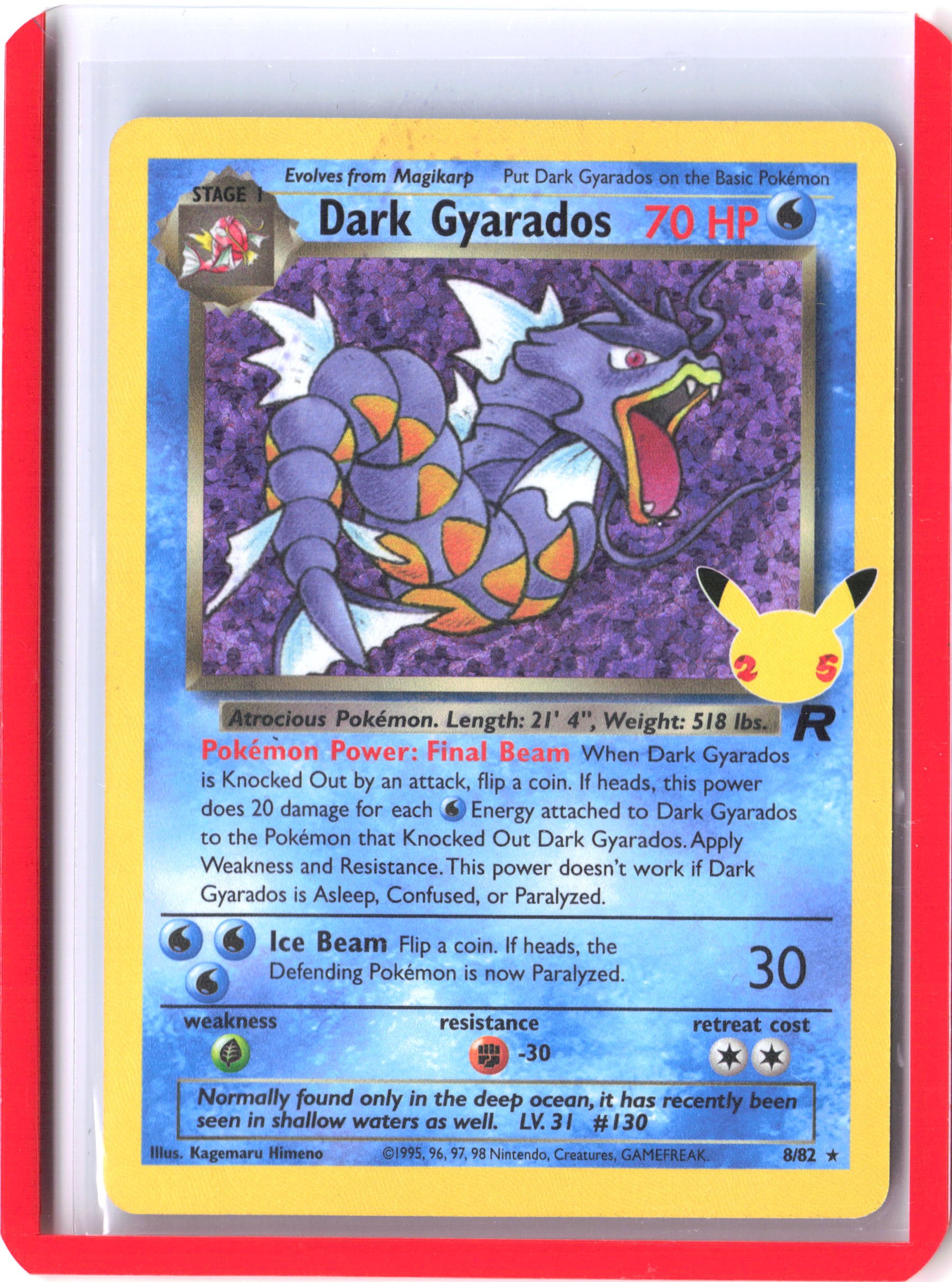 Celebrations: Classic Collection #8/82 Dark Gyarados