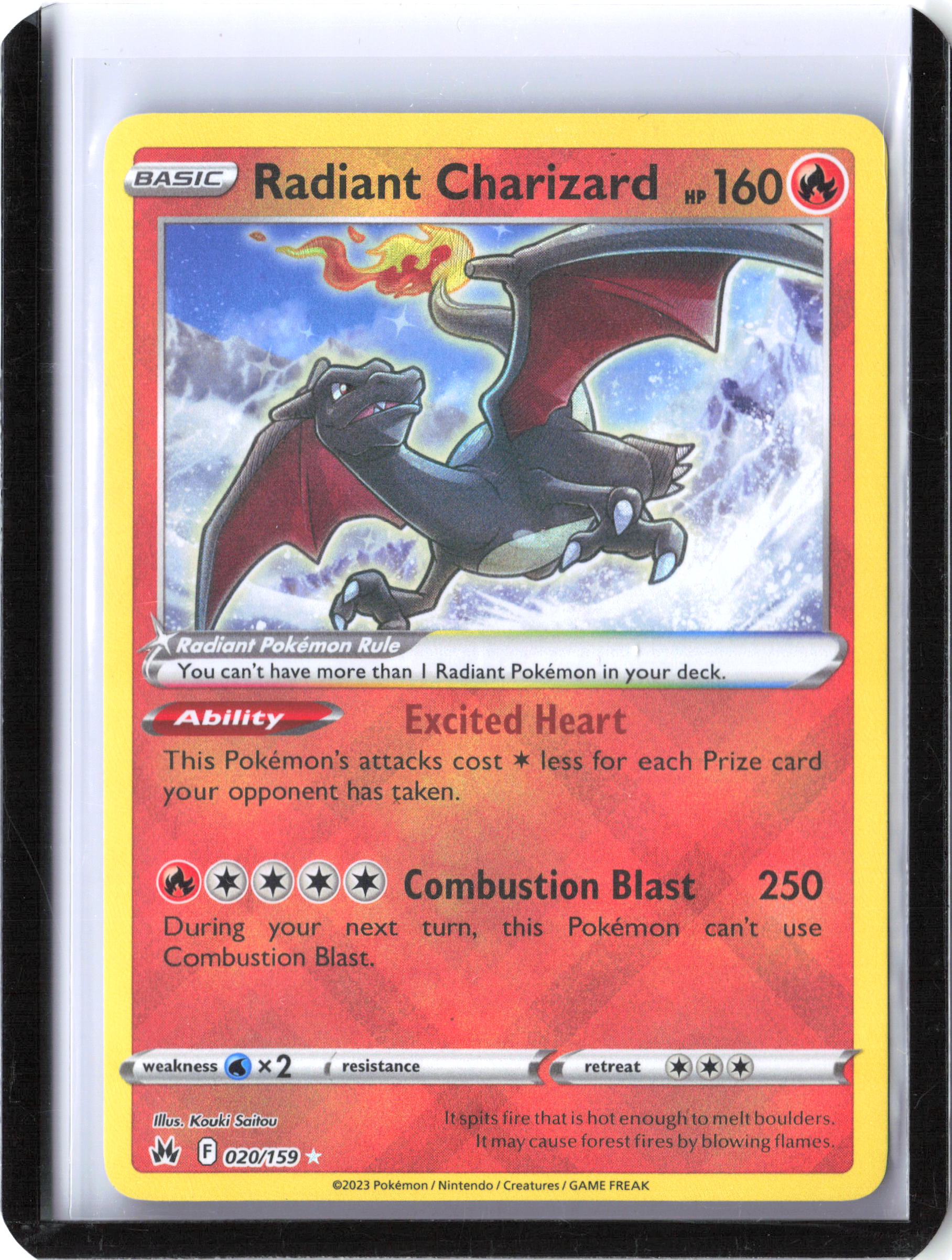 SWSH: Crown Zenith #020/159 Radiant Charizard
