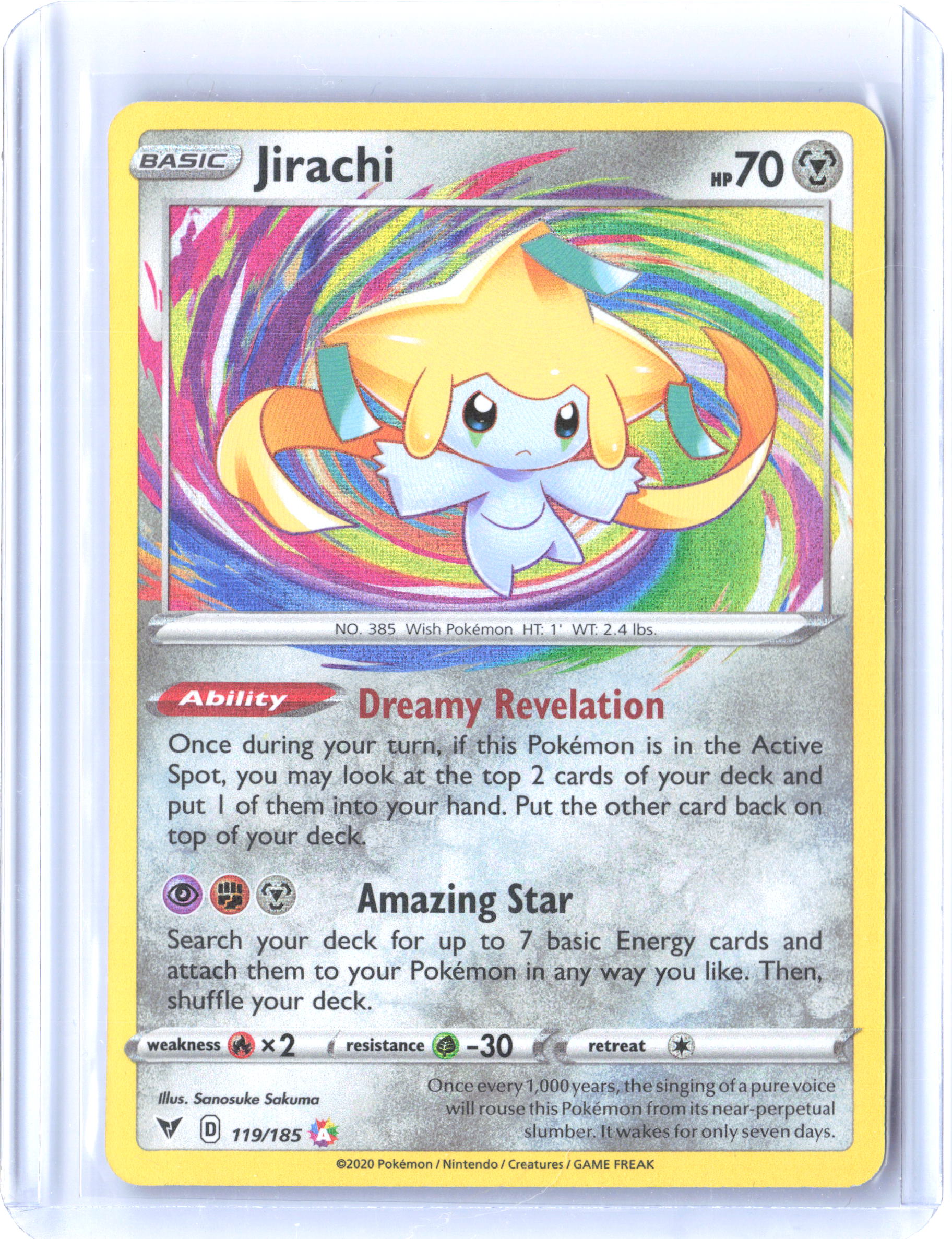 SWSH04: Vivid Voltage #119/185 Jirachi