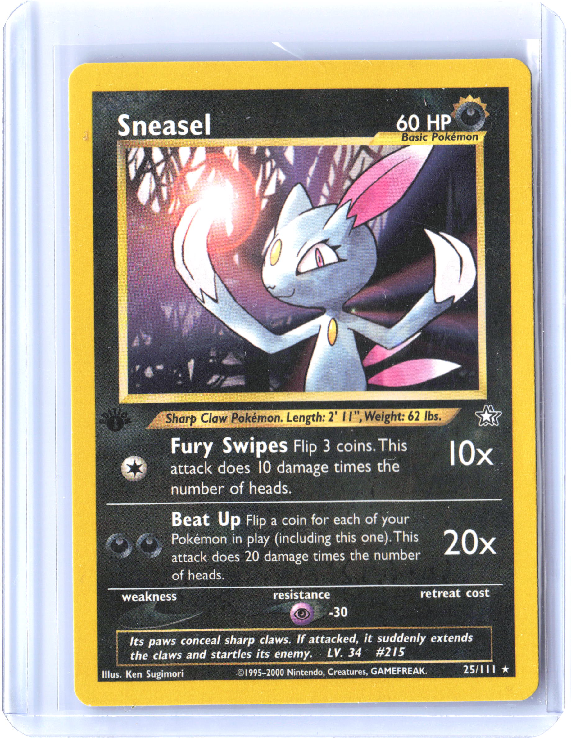 Neo Genesis #025/111 Sneasel