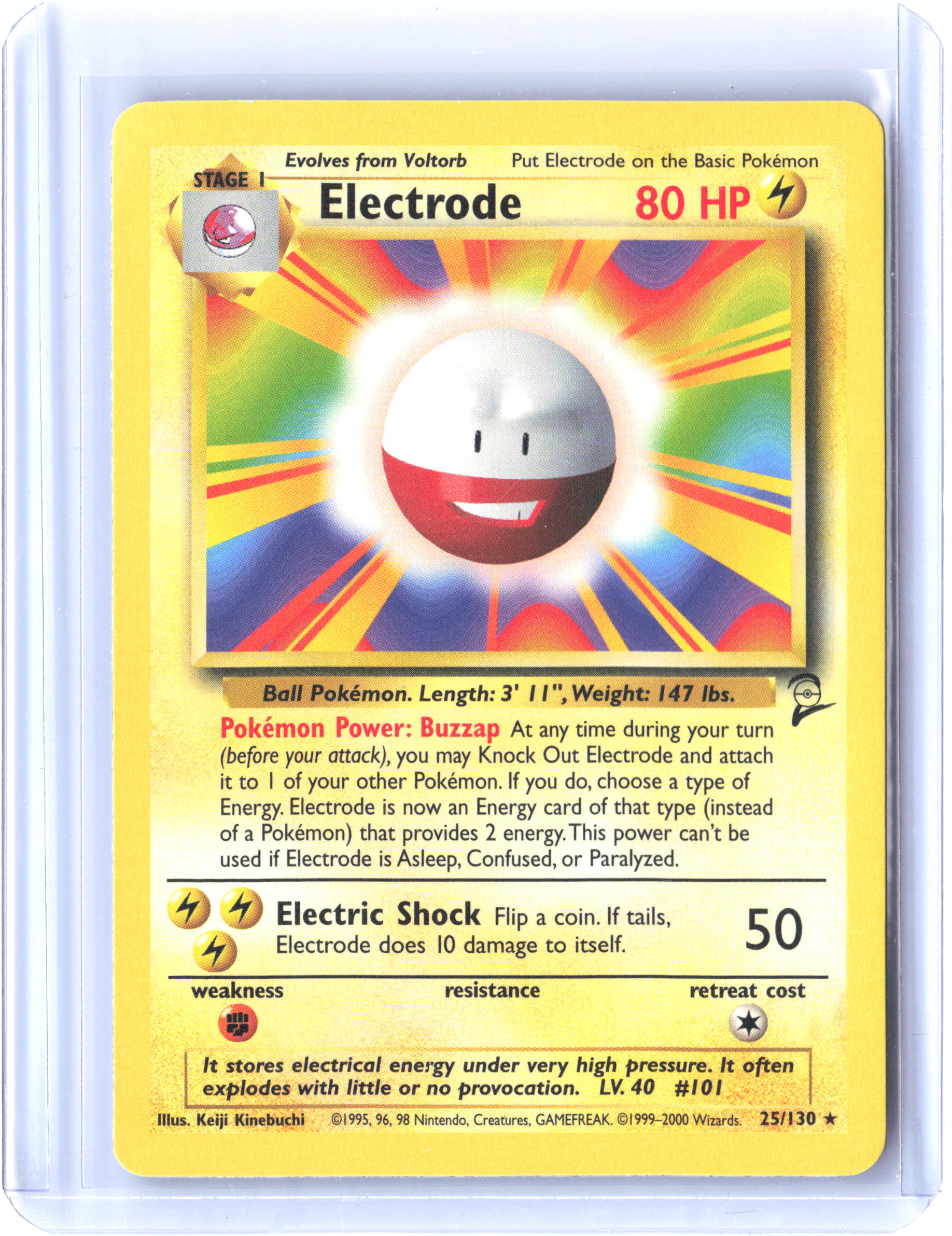 Base Set 2 #025/130 Electrode