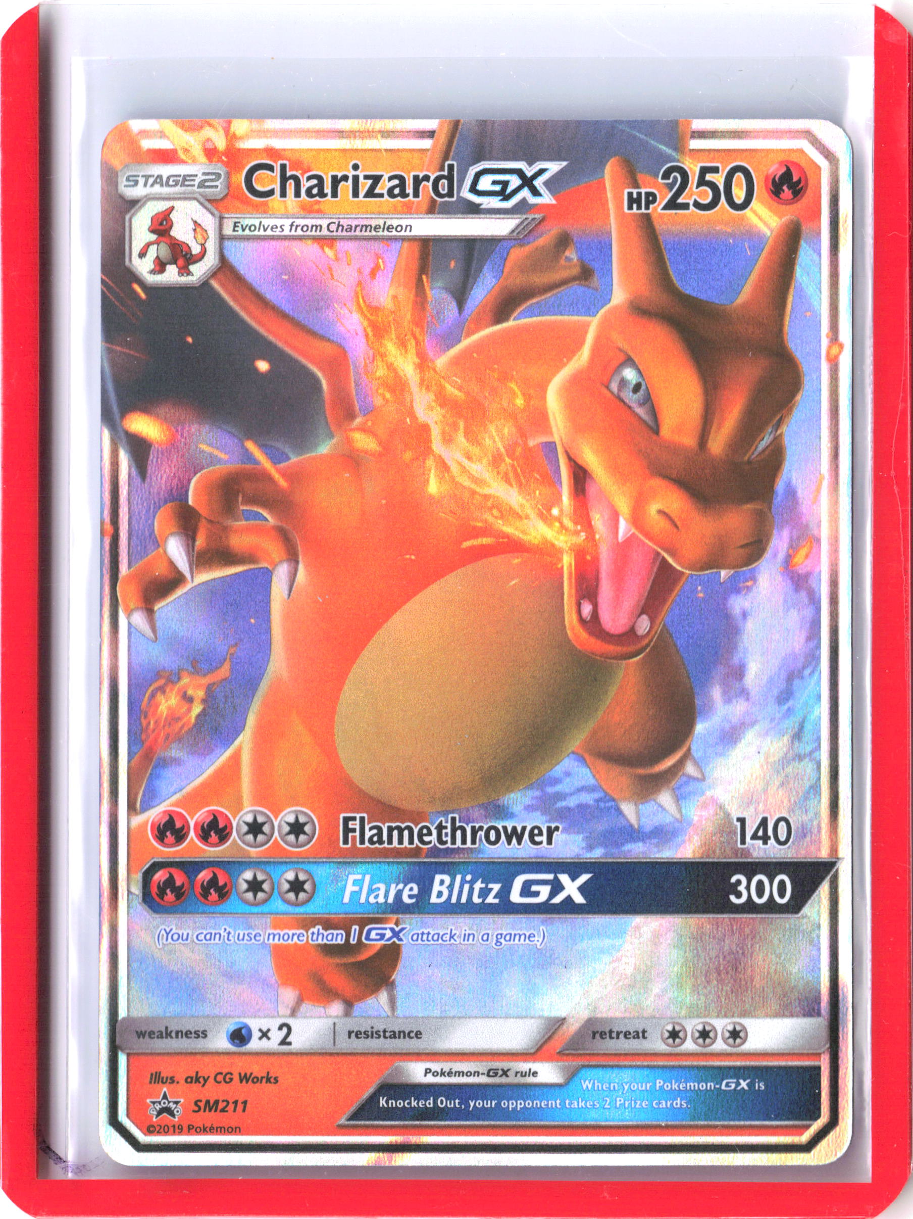 SM Promos #SM211 Charizard GX