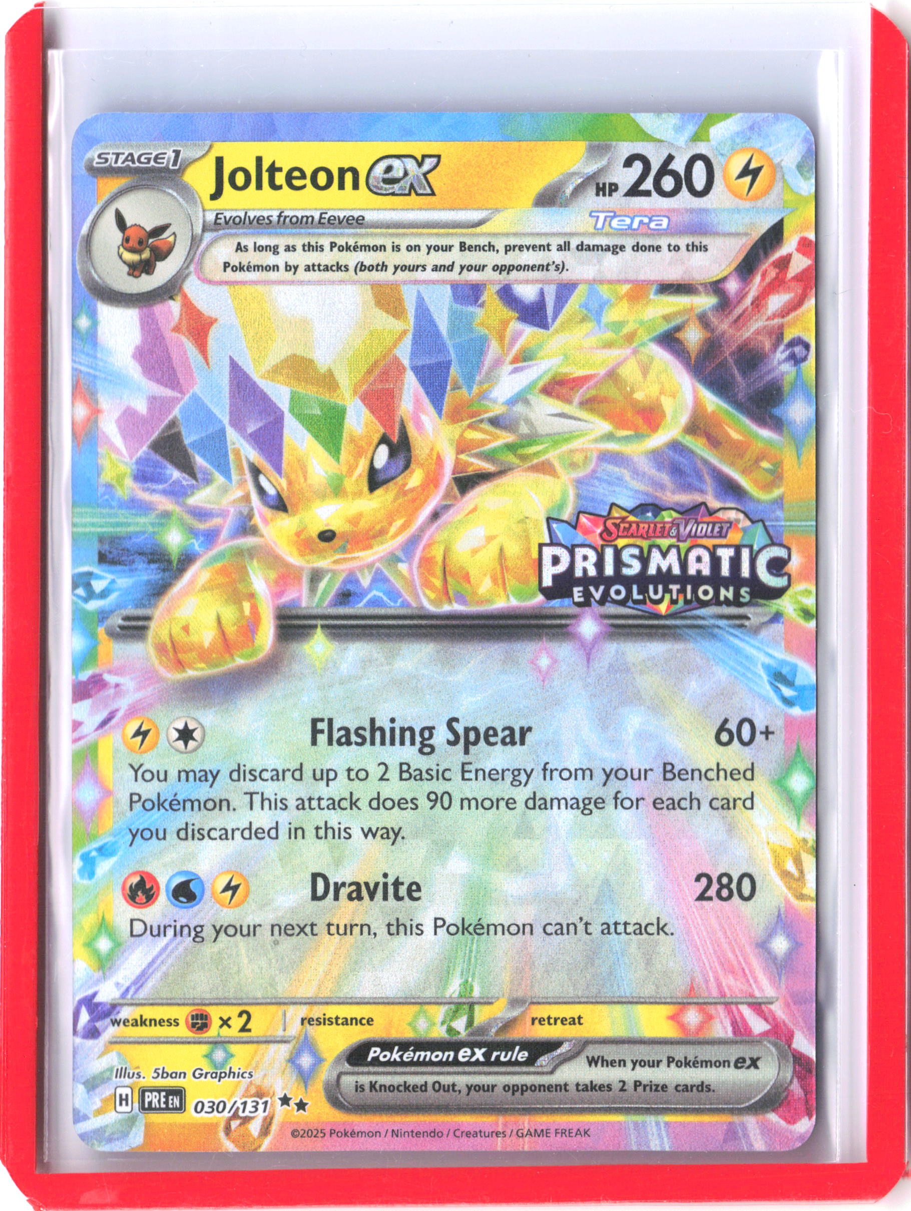 Miscellaneous Cards & Products #030/131 Jolteon ex