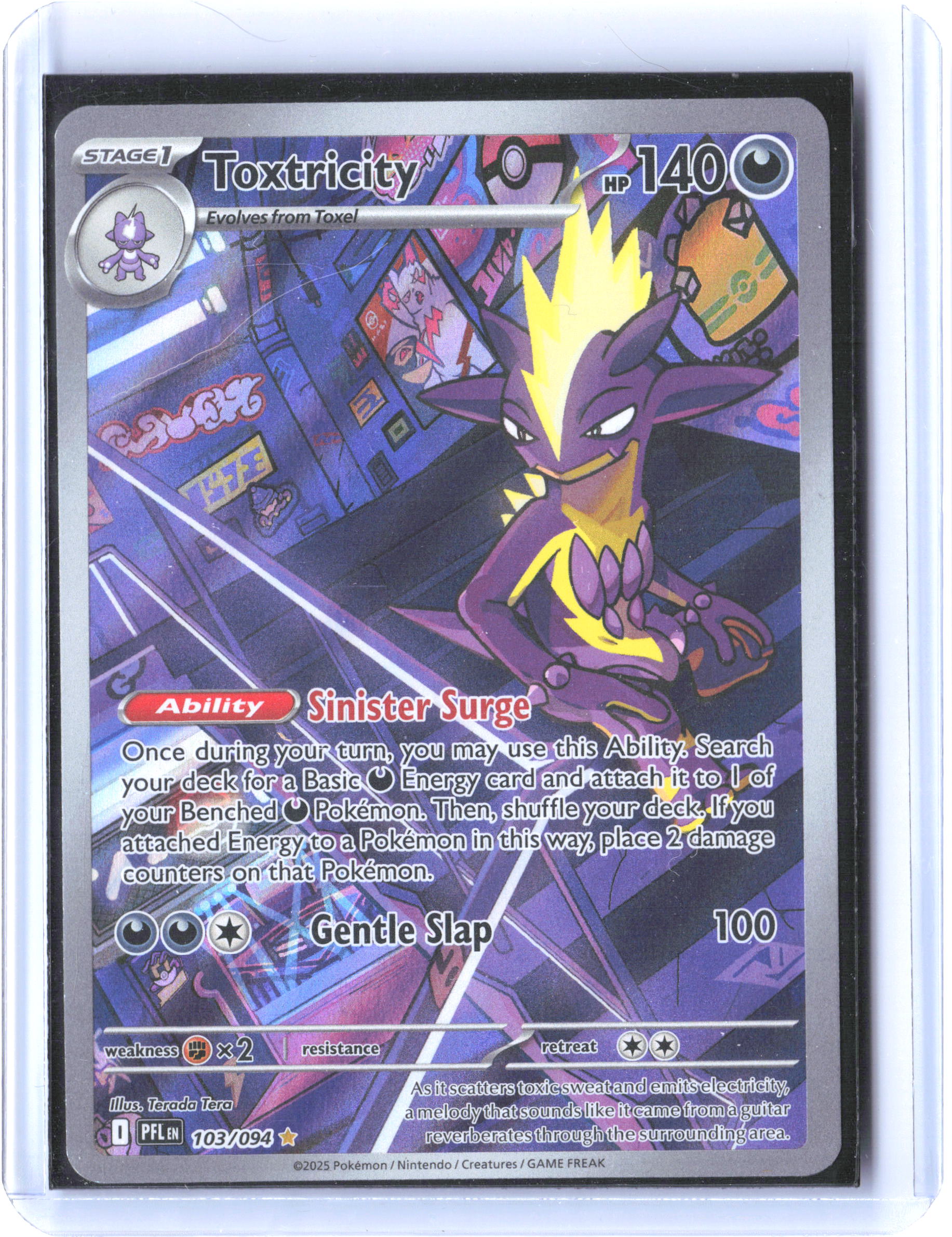ME02: Phantasmal Flames #103/094 Toxtricity