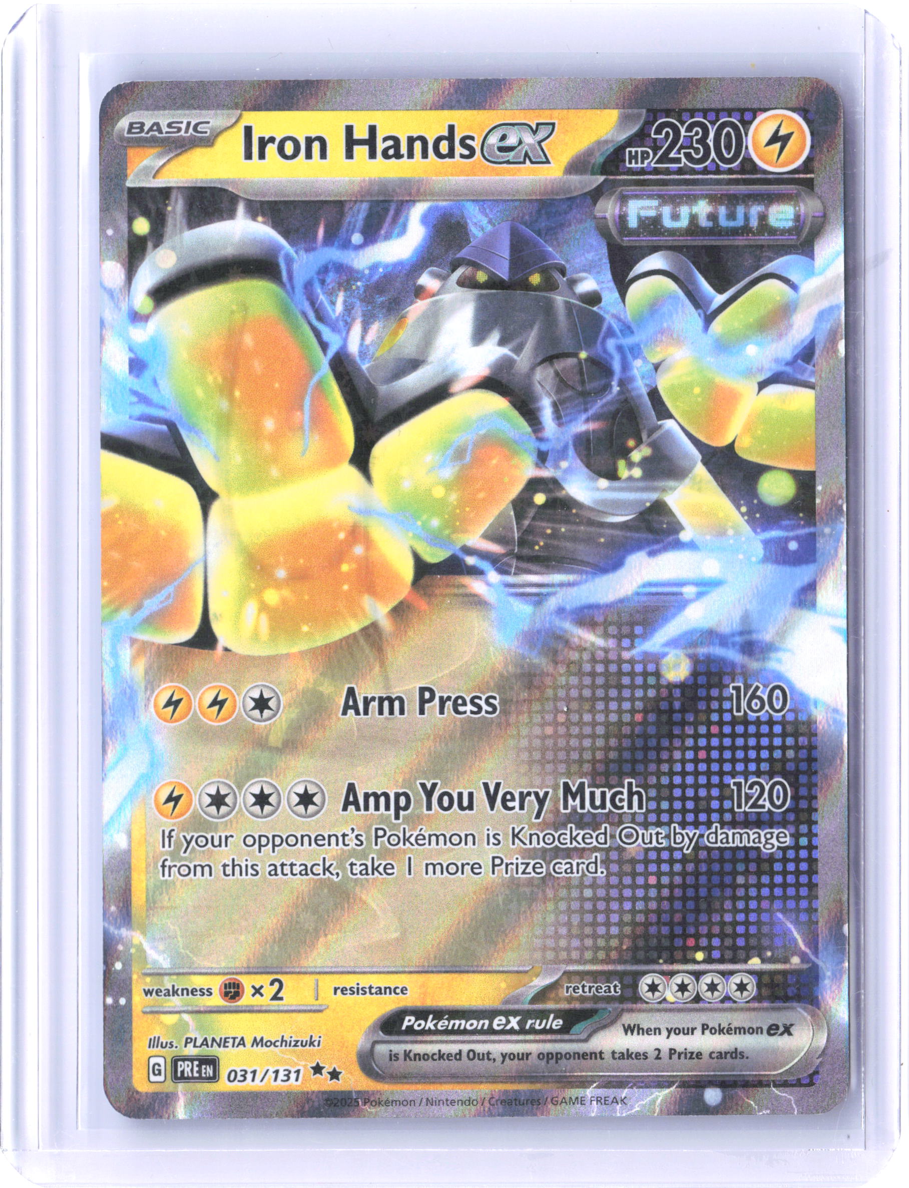 SV: Prismatic Evolutions #031/131 Iron Hands ex