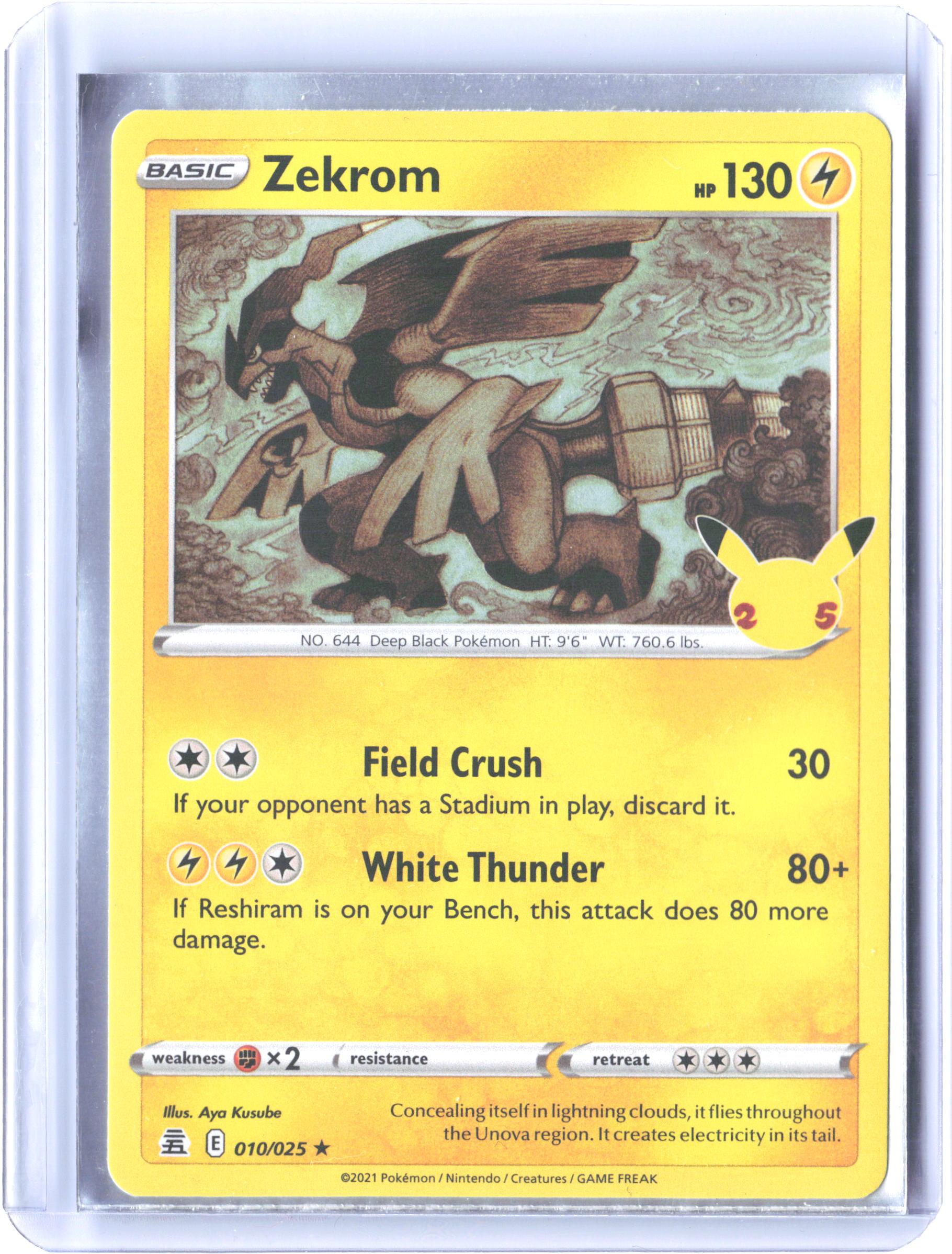 Celebrations #010/025 Zekrom