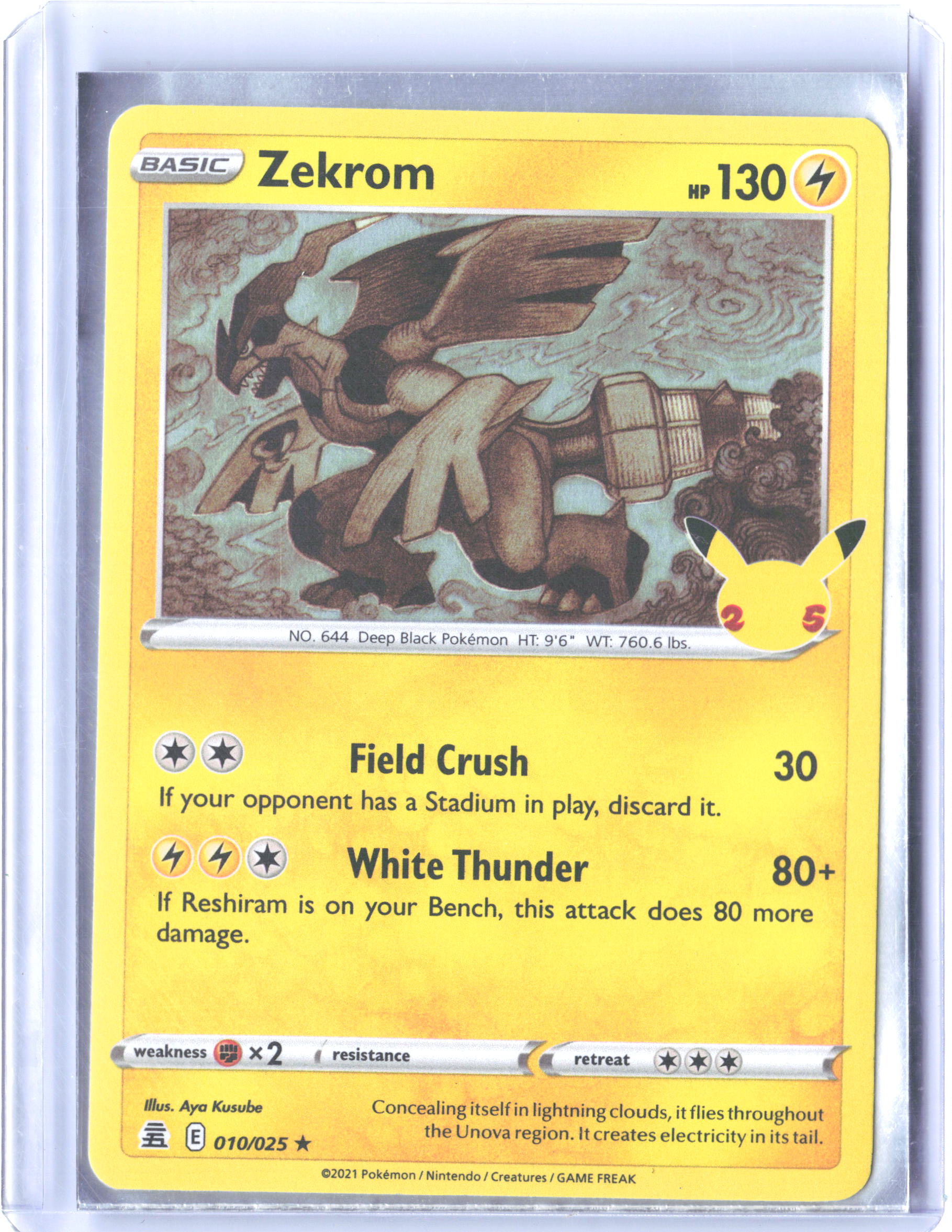 Celebrations #010/025 Zekrom