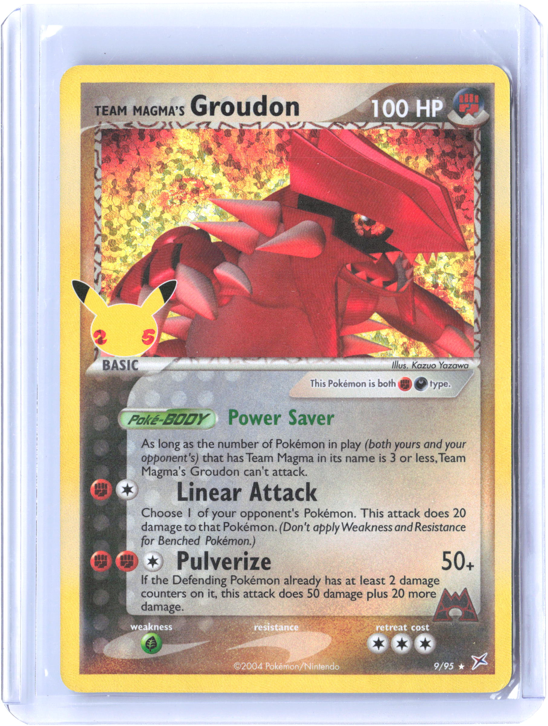 Celebrations: Classic Collection #9/95 Team Magma's Groudon