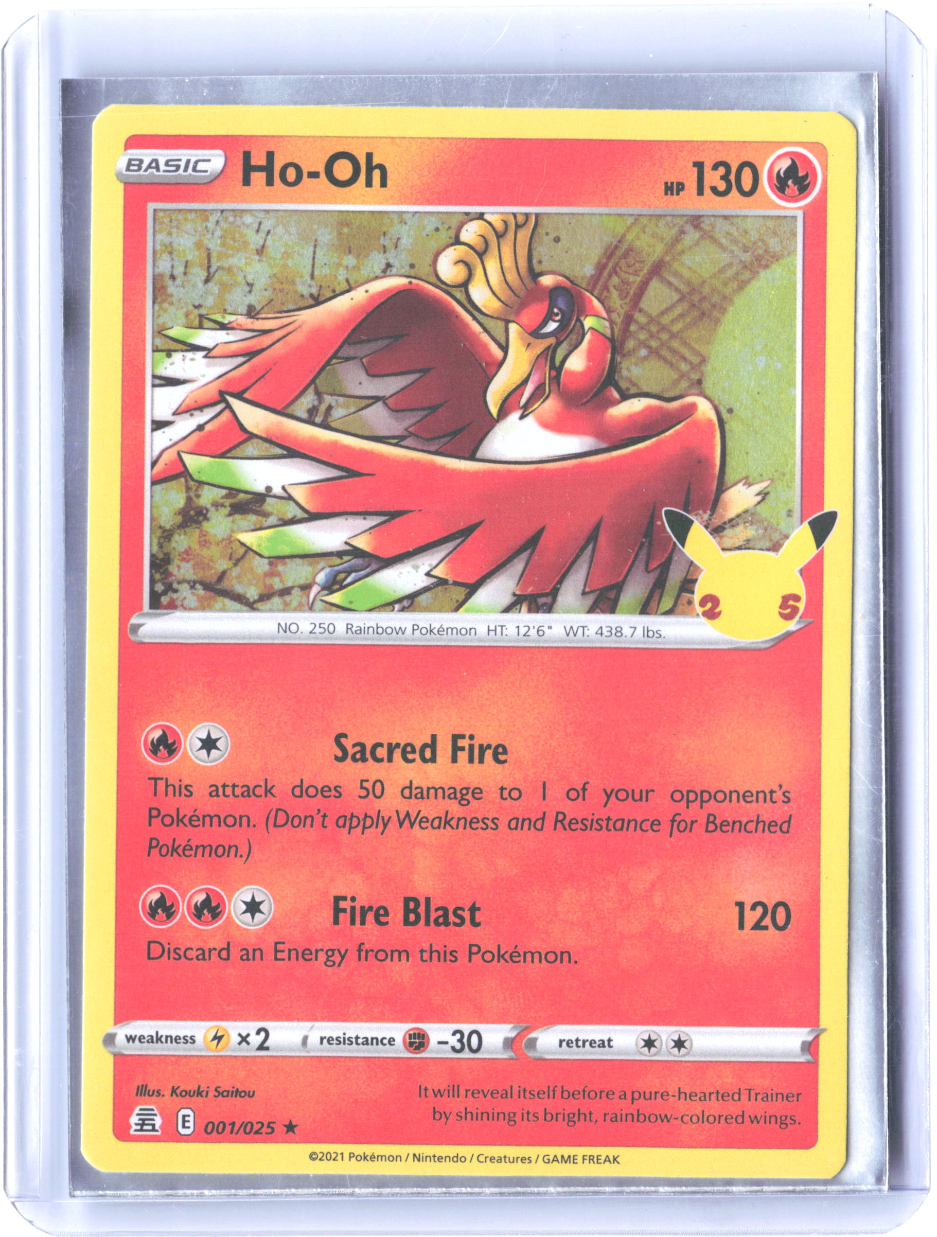 Celebrations #001/025 Ho-Oh