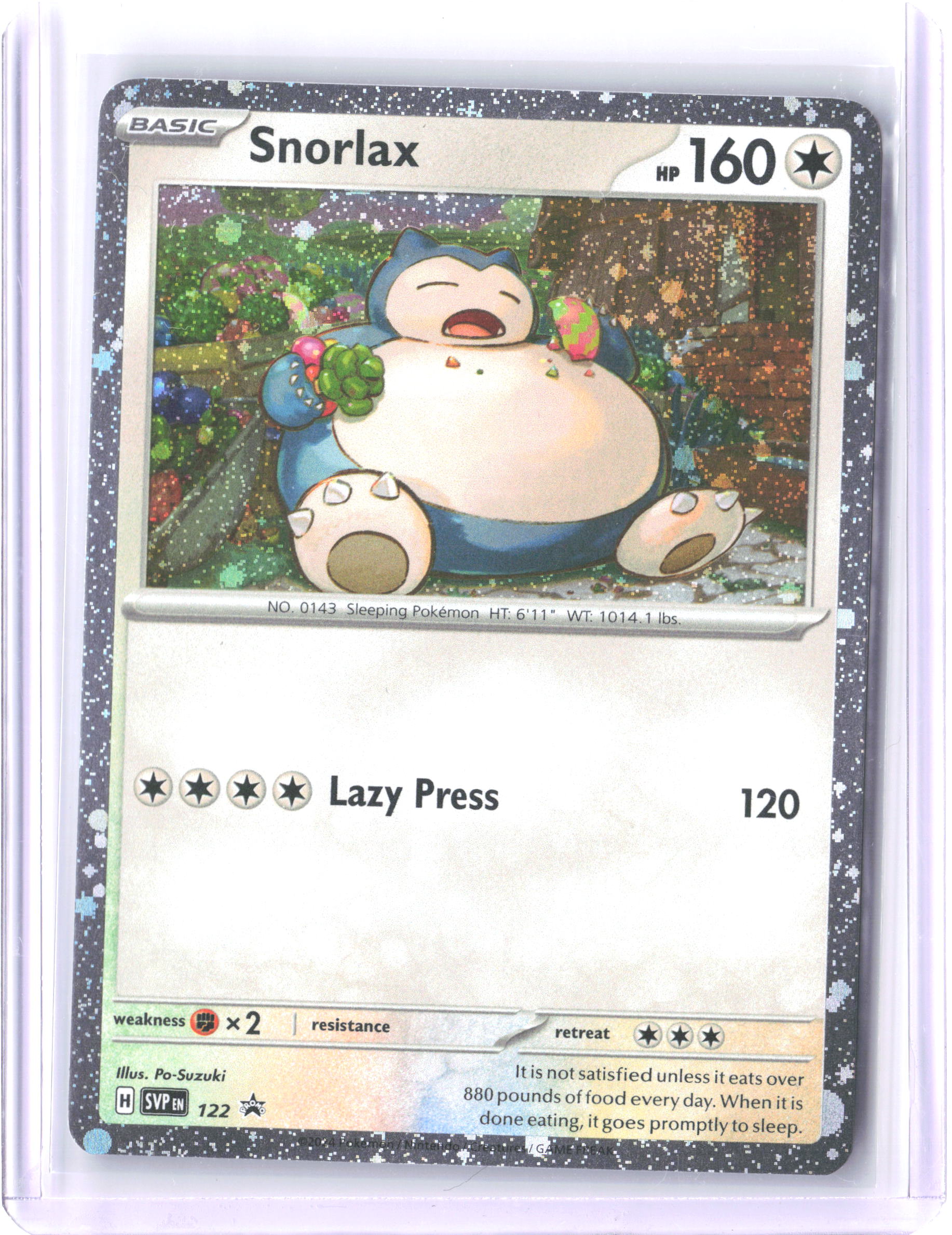 SV: Scarlet & Violet Promo Cards #122 Snorlax