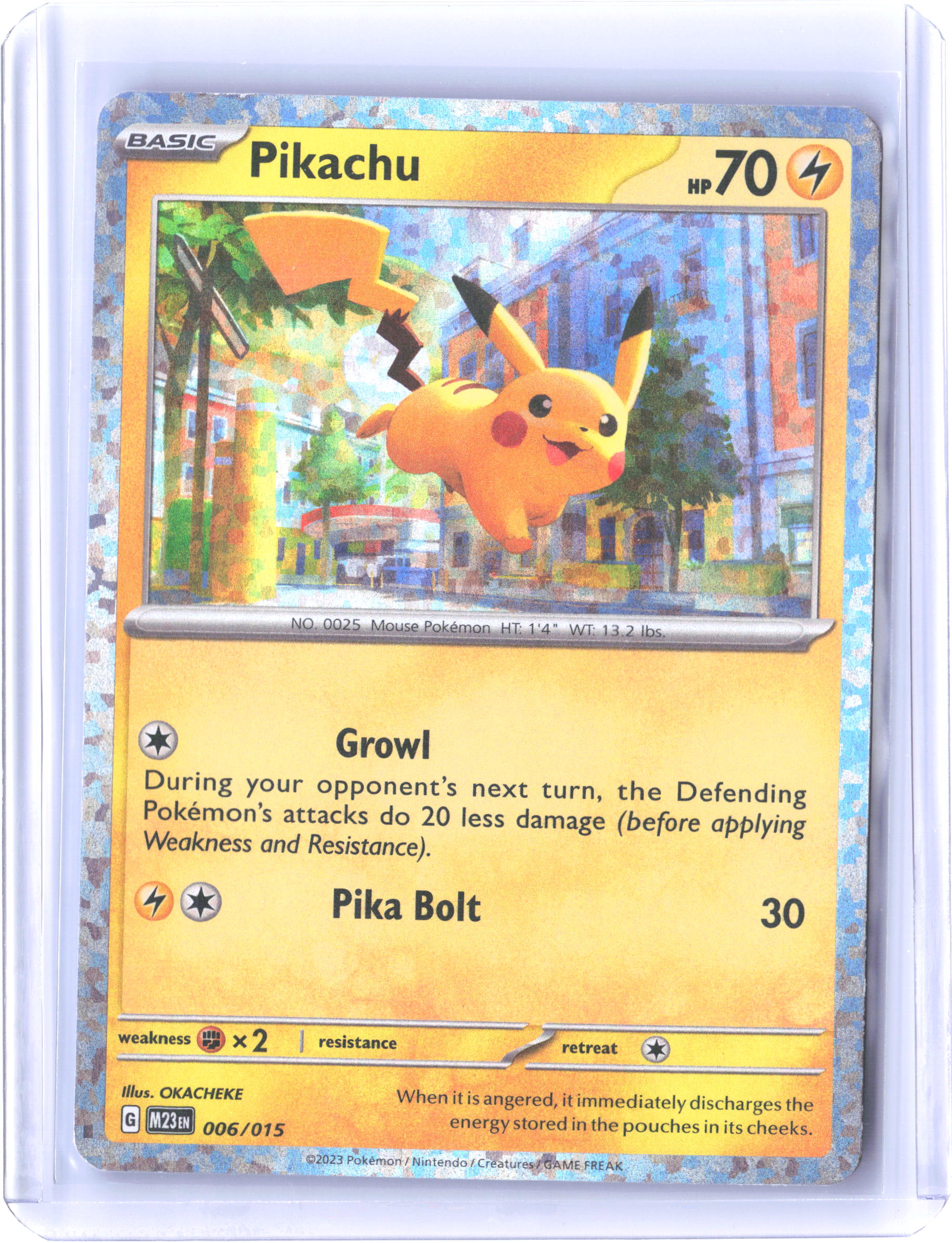 McDonald's Promos 2023 #006/015 Pikachu