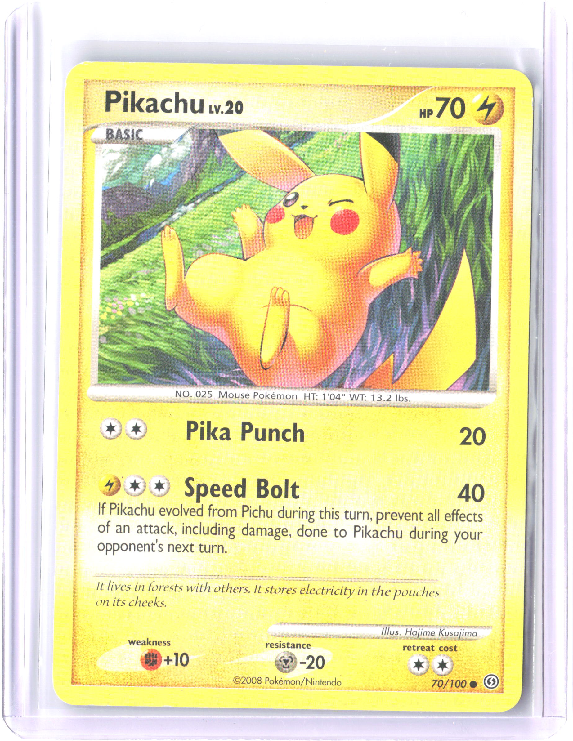 Stormfront #70/100 Pikachu